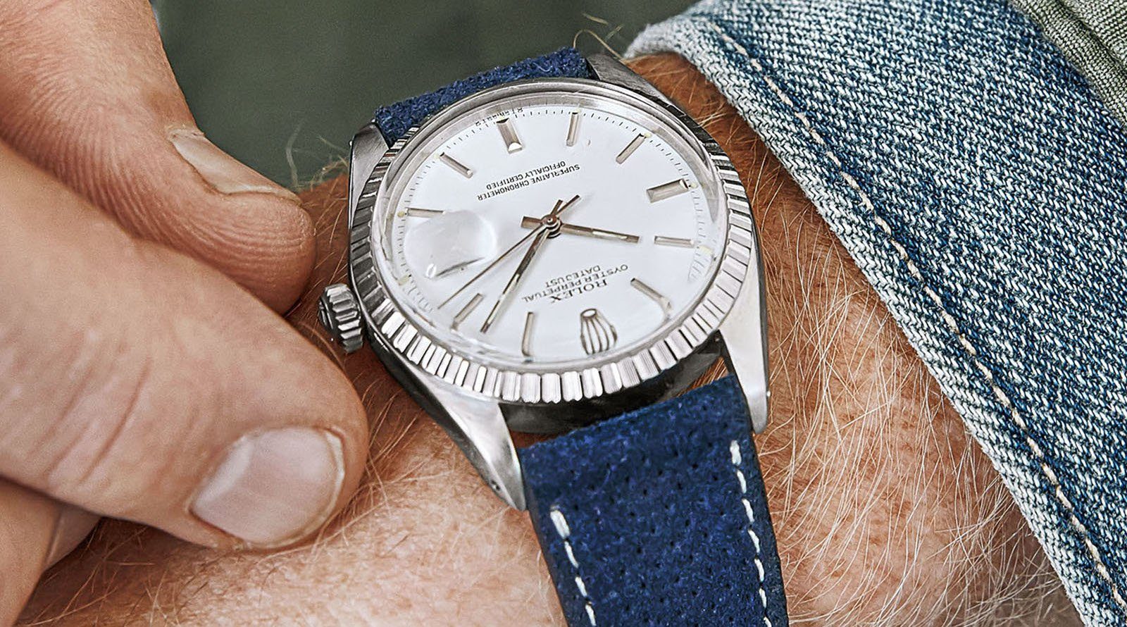 Strap Guide – The Rolex Datejust White