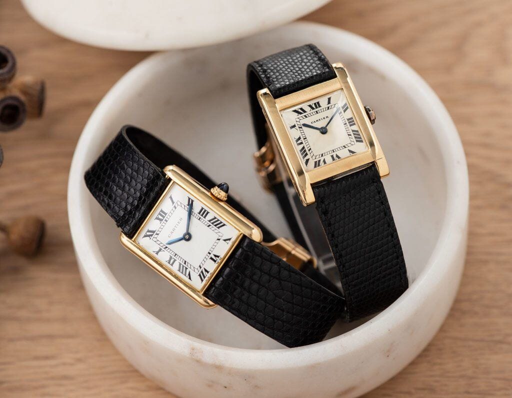 Vintage cartier tank solo new arrivals