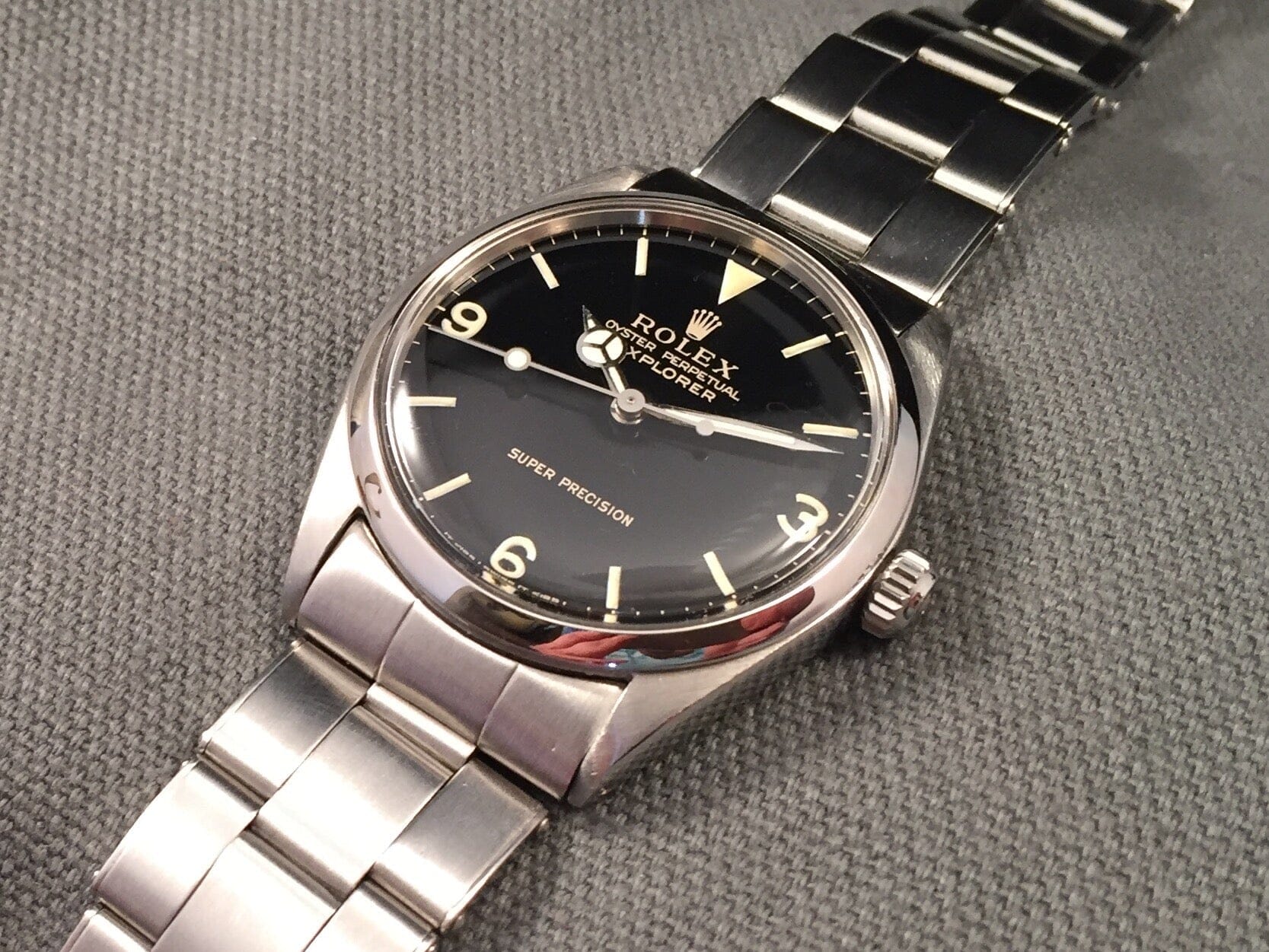 Rolex oyster perpetual hot sale explorer vintage