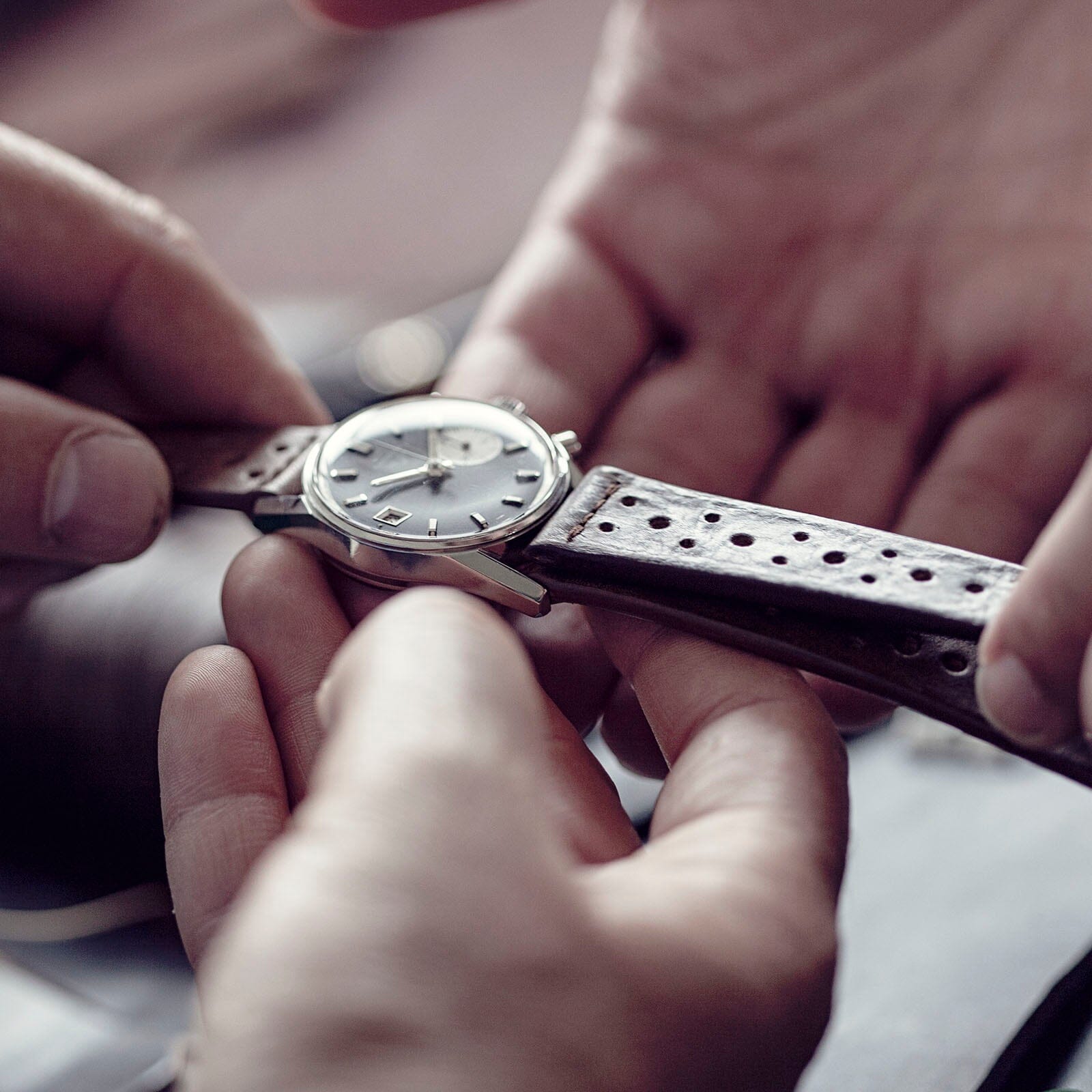 WATCH STRAPS MADE BY PASSION: JEAN PAUL MENICUCCI AND BULANG AND SONS