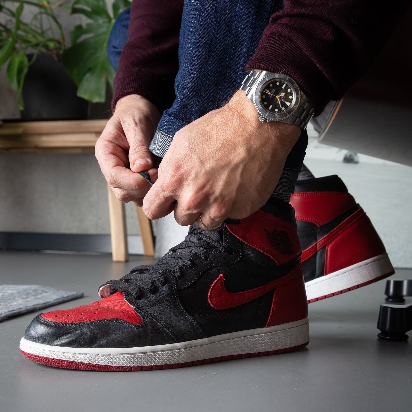 Bleeding Black and Red: Examining the Iconic Air Jordan 1 'Bred' and i