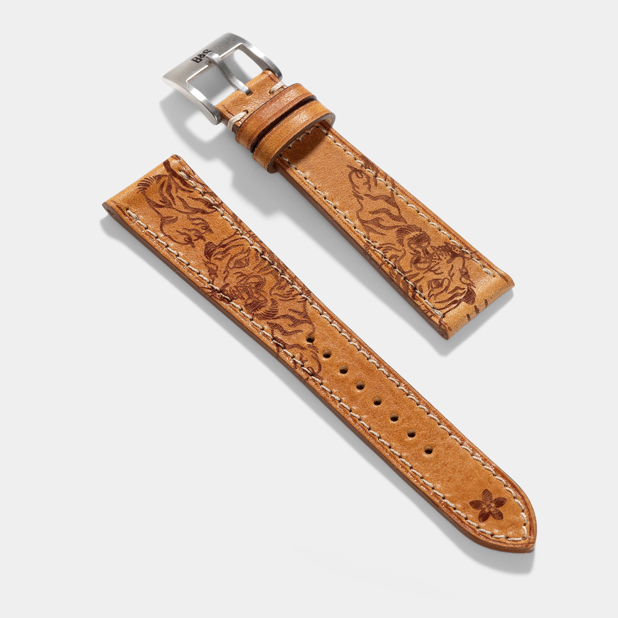 The Crouching Tiger Tattoo Watch Strap - Jubilee Edition by Bulang & Sons