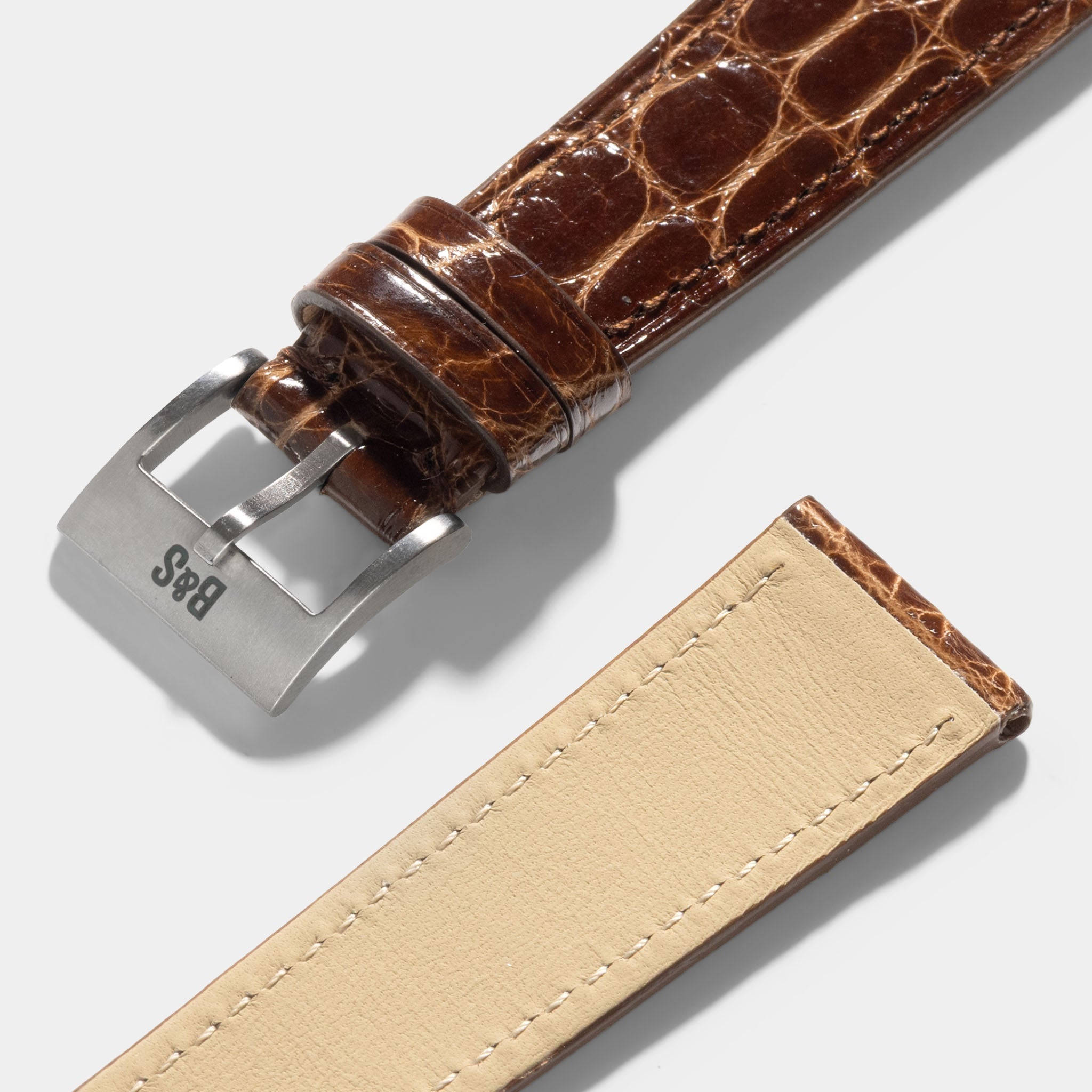 Strap for Patek Philippe 3940 Perpetual – Walnut Brown Alligator