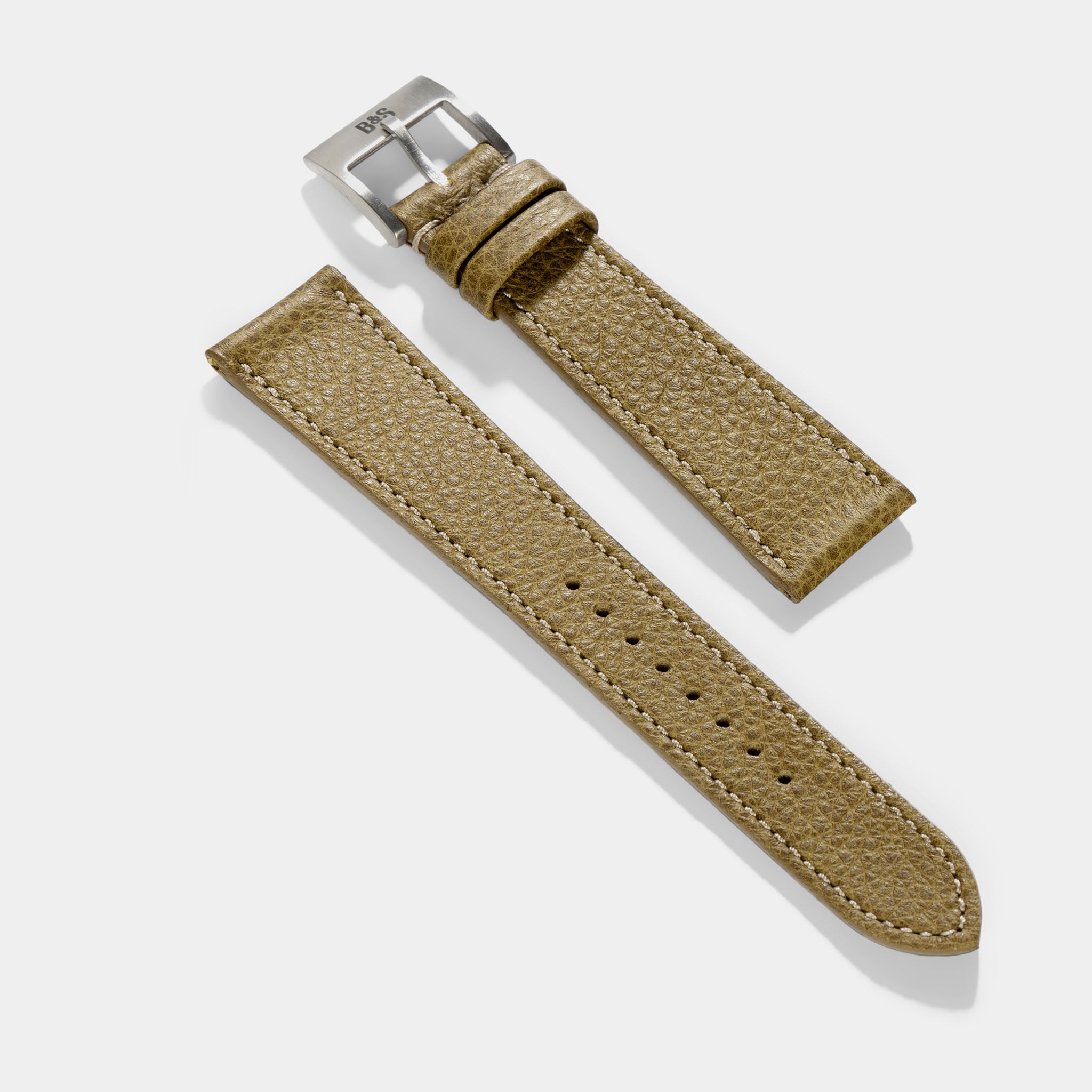 Elegant_Green_Leather_Watch_Strap_For_Vintage_Watches