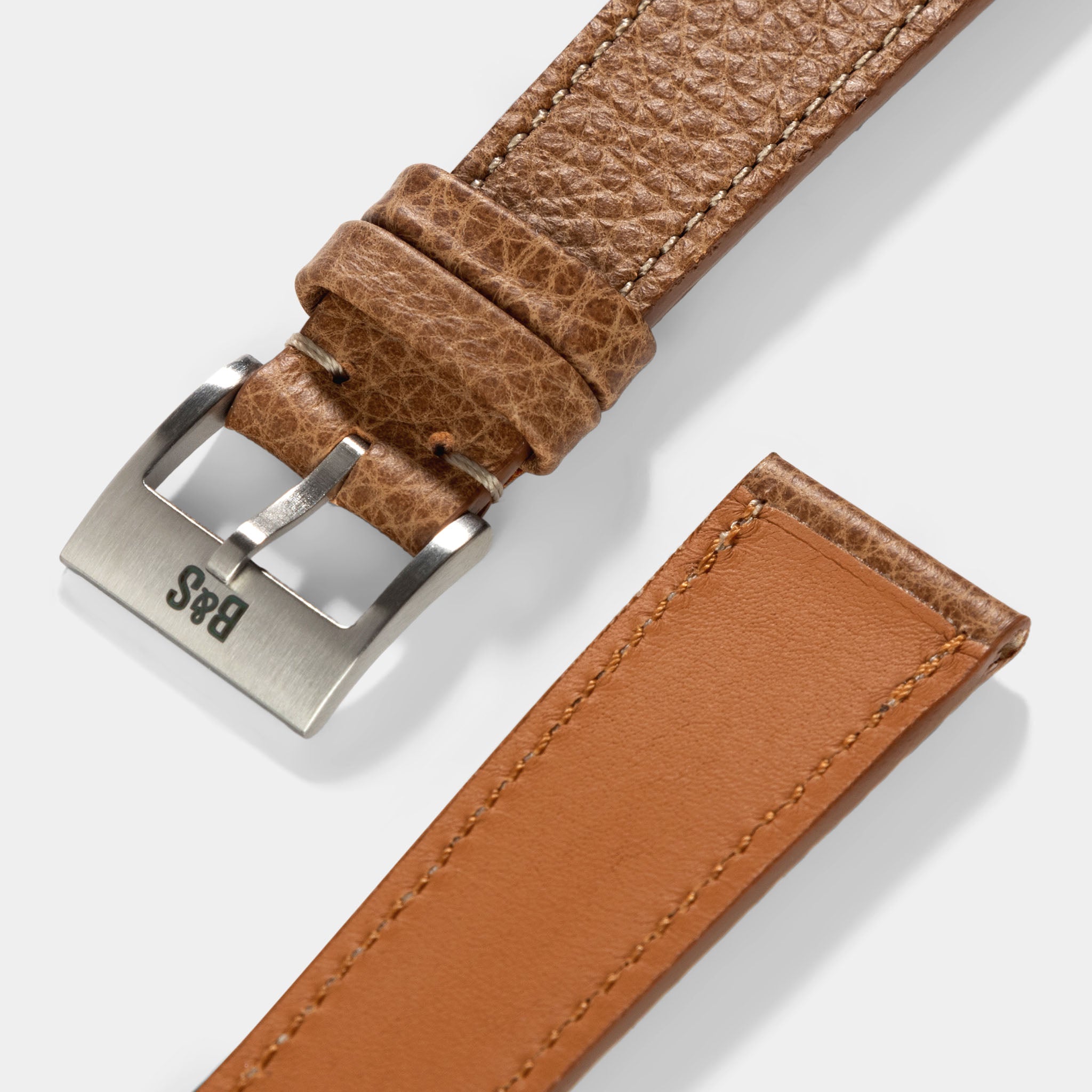 Luxury_Brown_Leather_Watch_Strap_For_Wrist_Watches