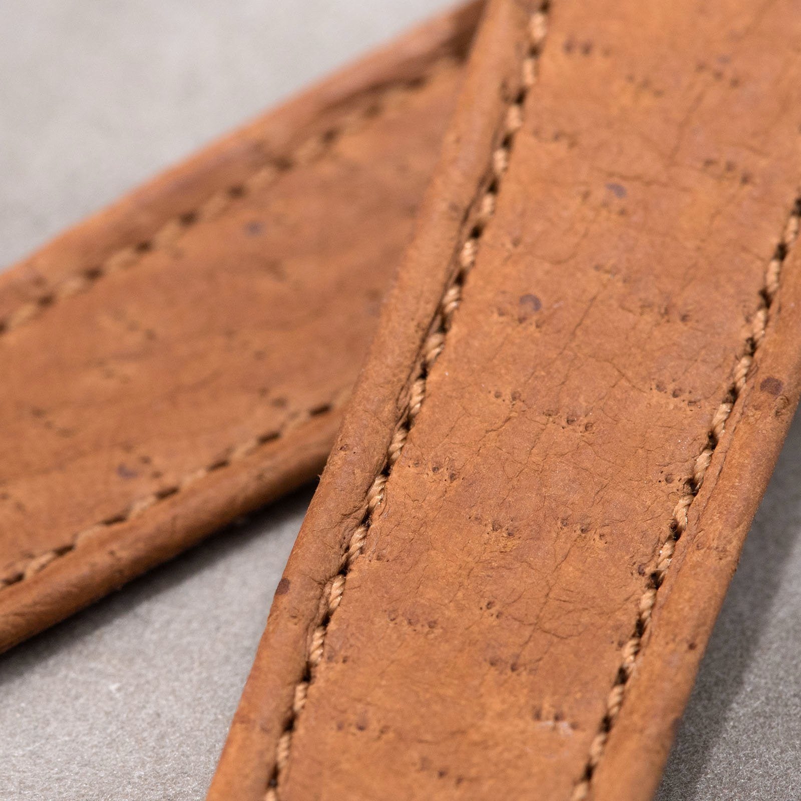 Peccary Brown Heritage Leather Watch Strap