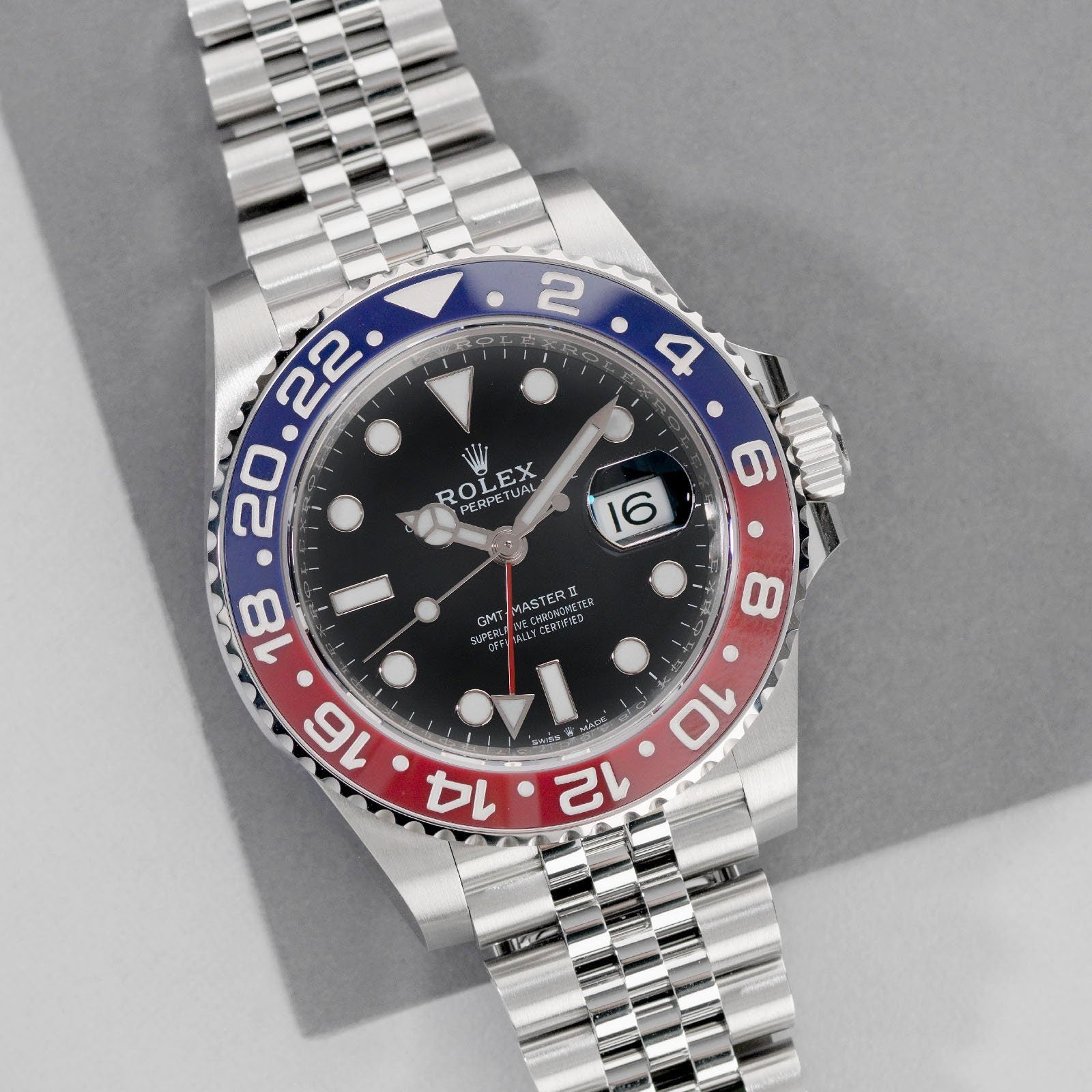 NEW Rolex 126710 BLRO GMT Master II