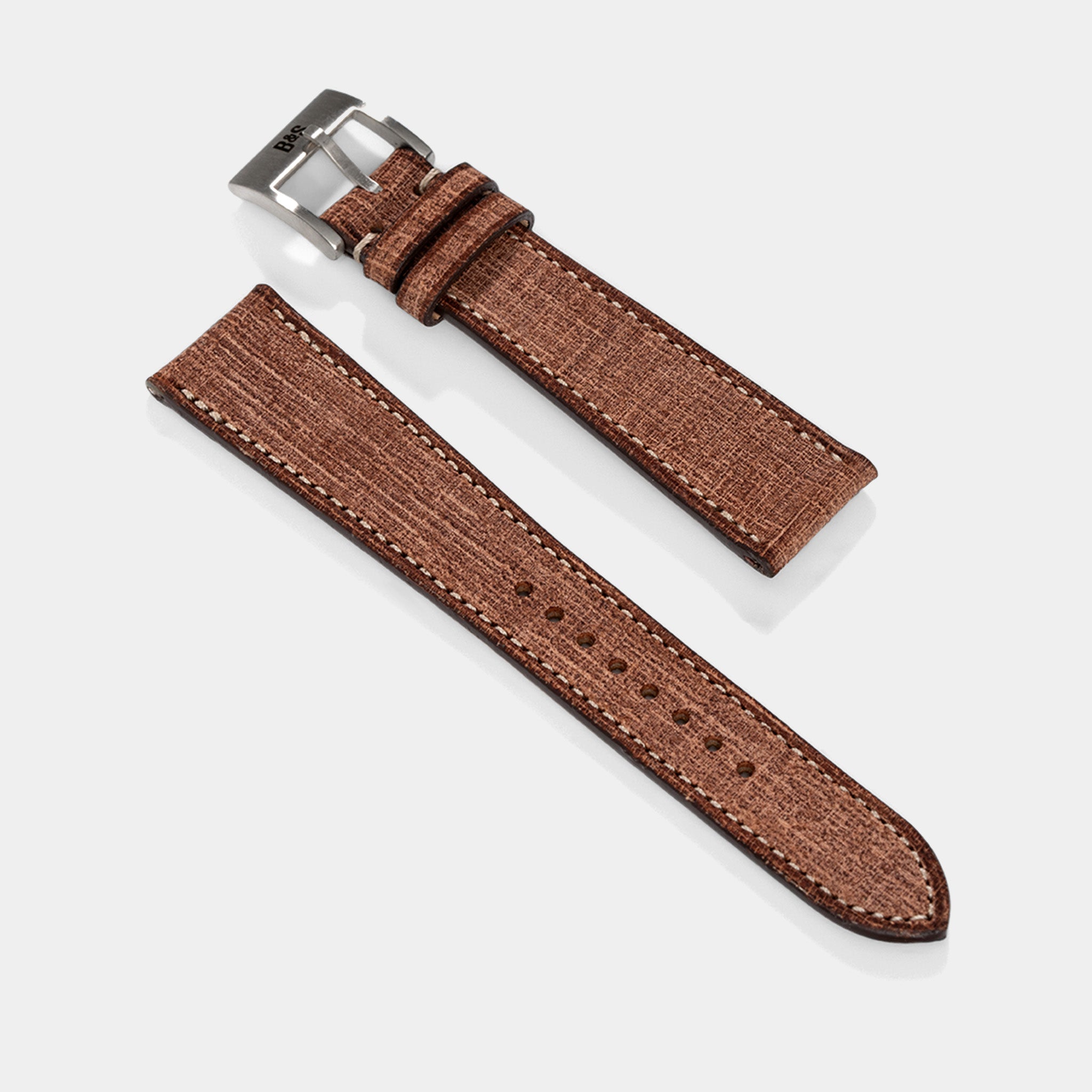 Brown Leather Watch Band / Strap | 2024 Genuine Premium Leather | Handmade in London