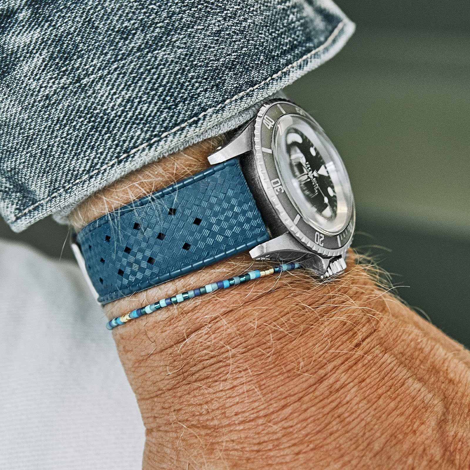 Oskar Gydell Miyuki Bracelet Blue Mix