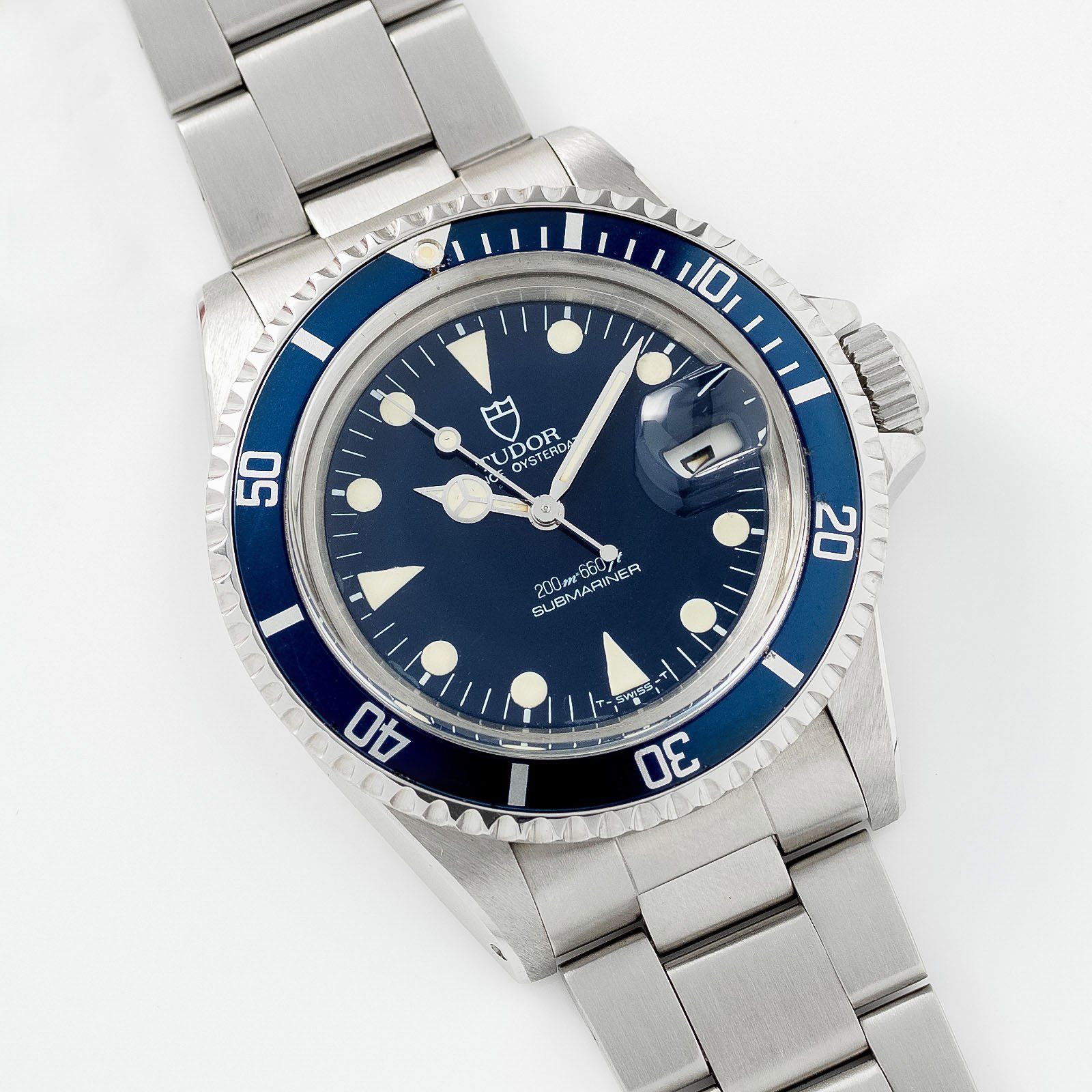Tudor Submariner Date Blue Dial Reference 79090