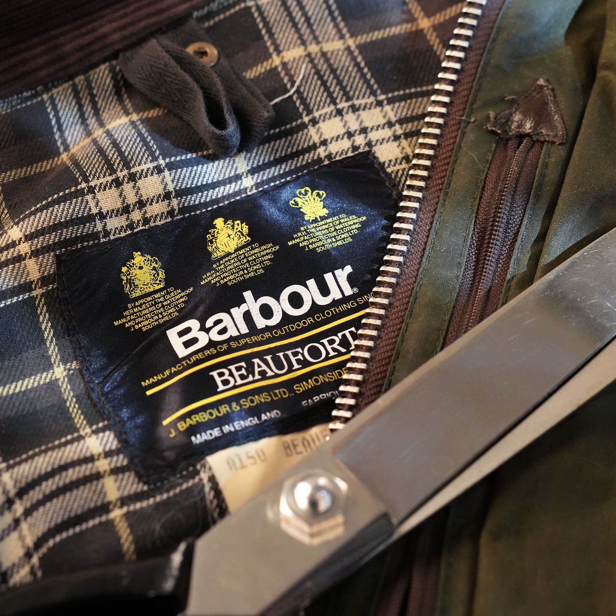 The Highlands Watch Strap - Made of Vintage Barbour Fabric - Jubilee Edition