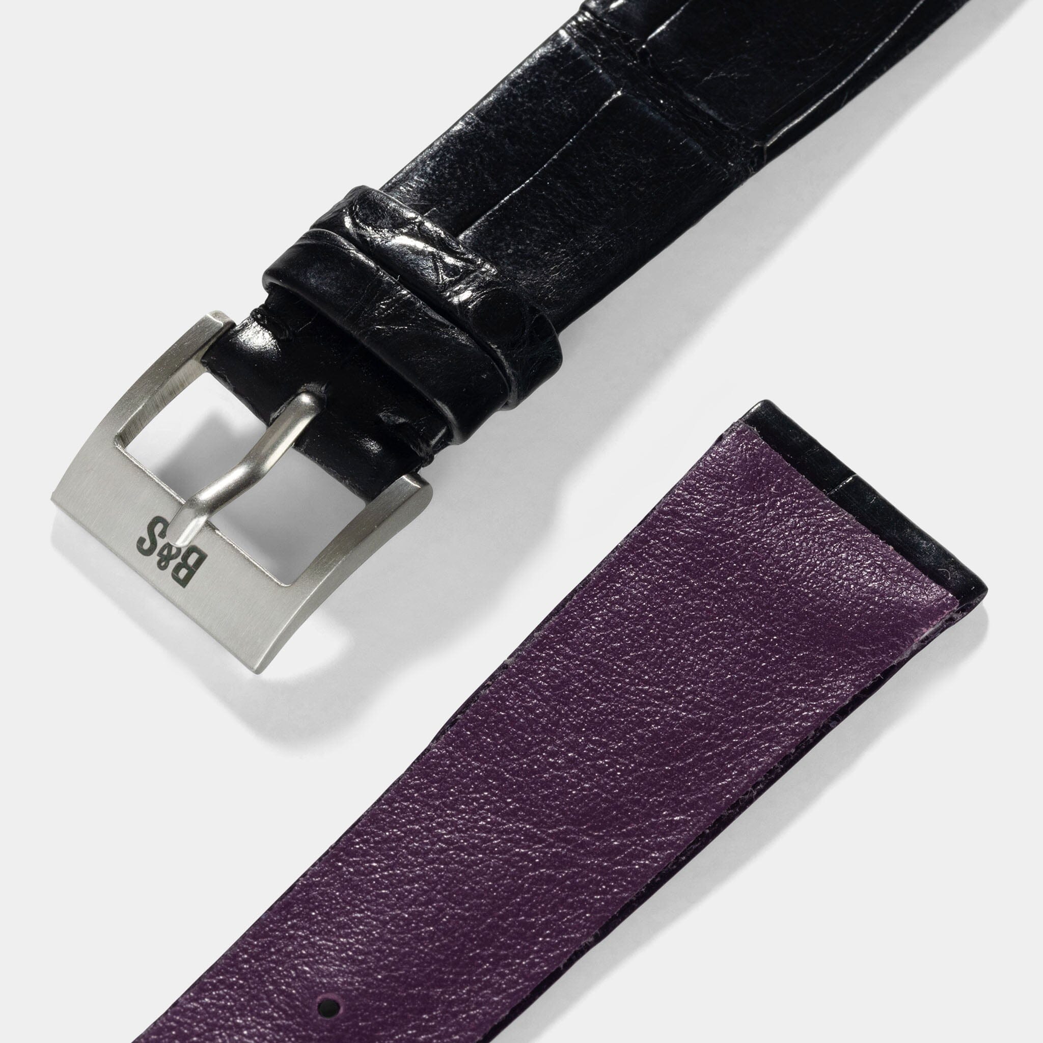 The Savile Row Leather Watch Strap - Luxury Tailored Alligator - Jubilee Edition