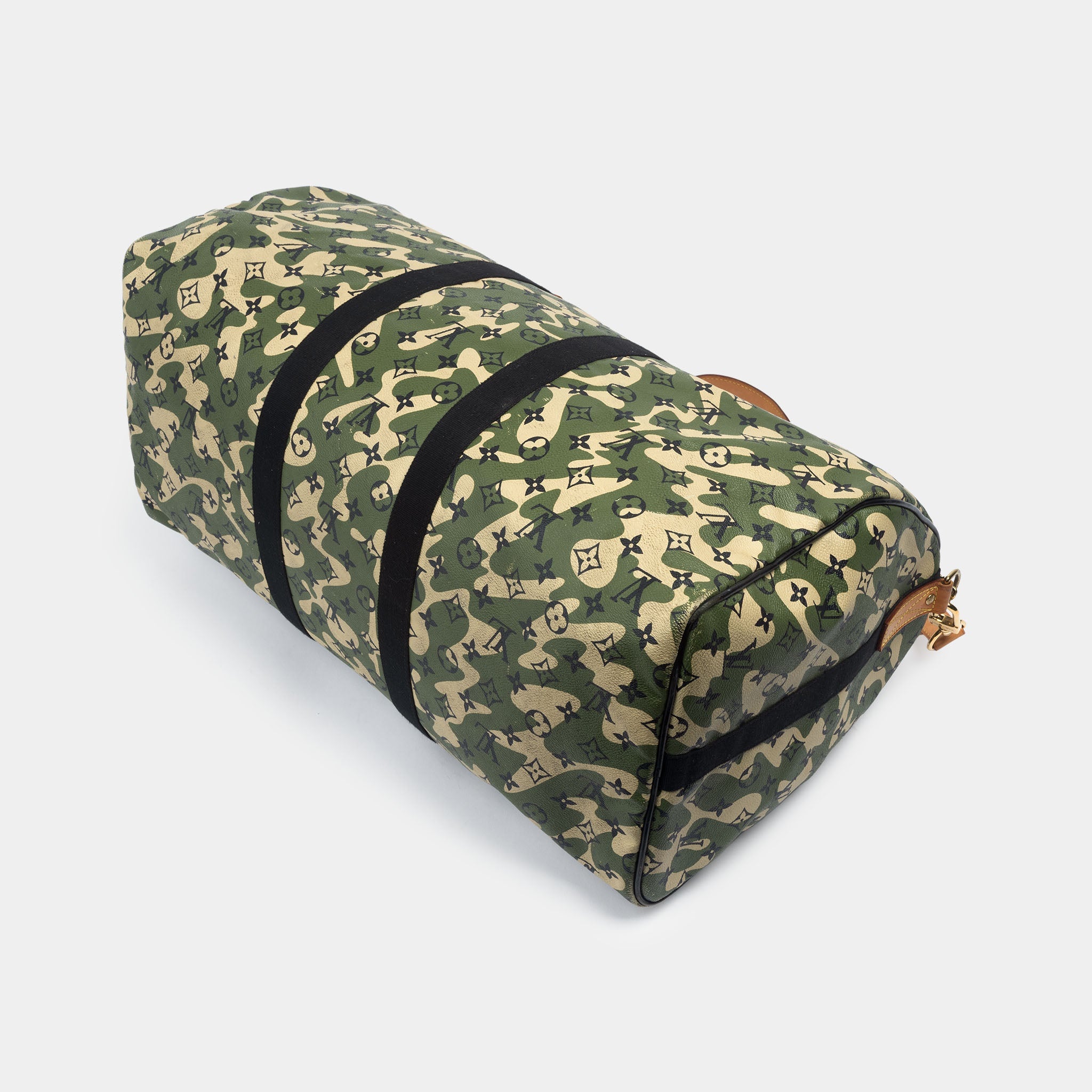 Louis Vuitton x Takashi Murakami Monogramouflage Keepall 55 bag