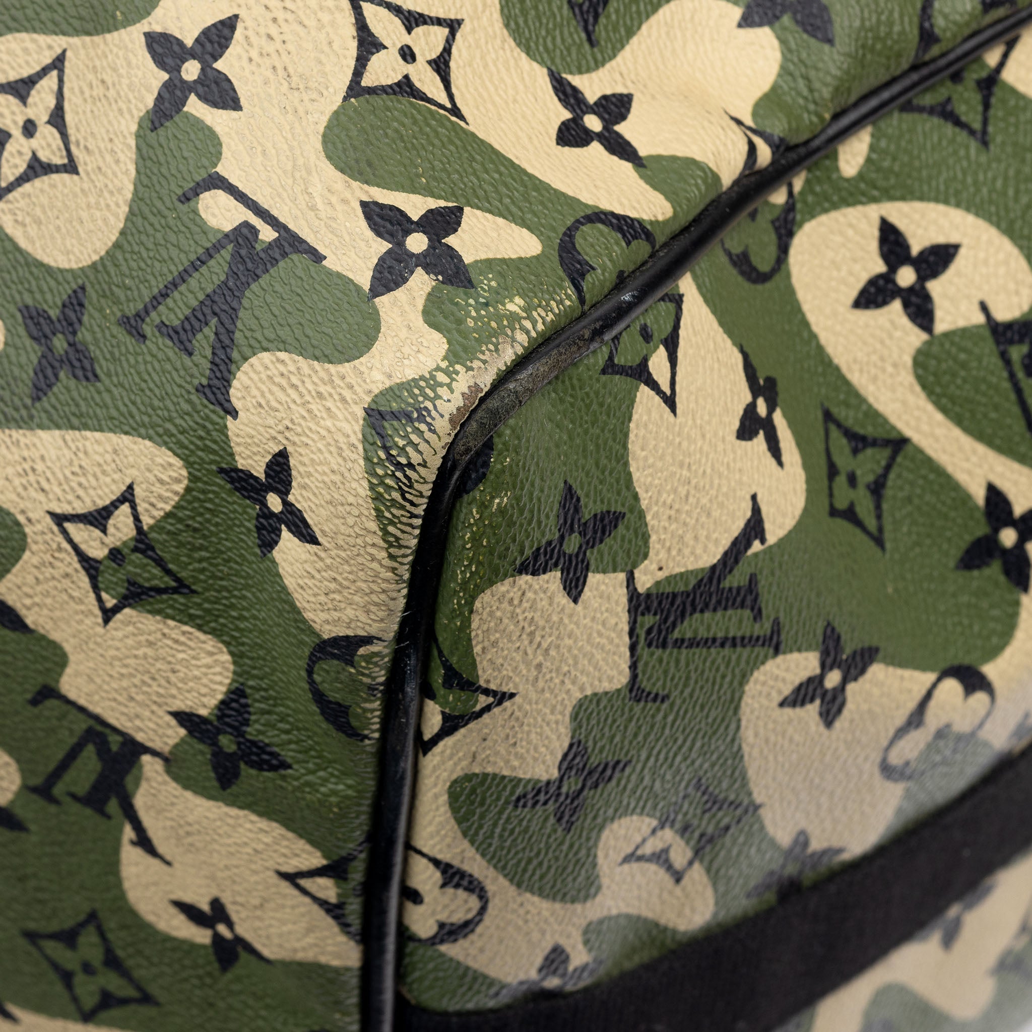 Louis Vuitton x Takashi Murakami Monogramouflage Keepall 55 bag