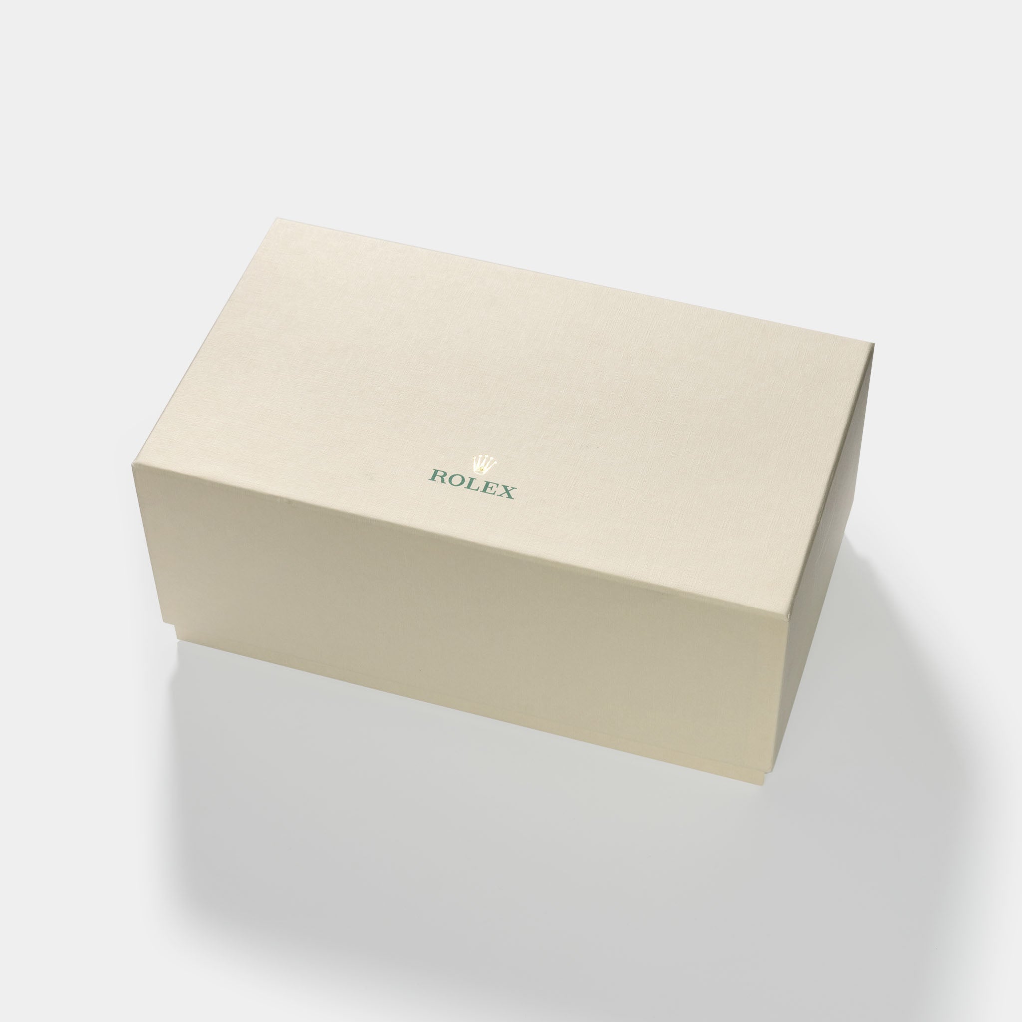 Rolex Toiletry Bag Taupe Coloured in Canvas and Suede