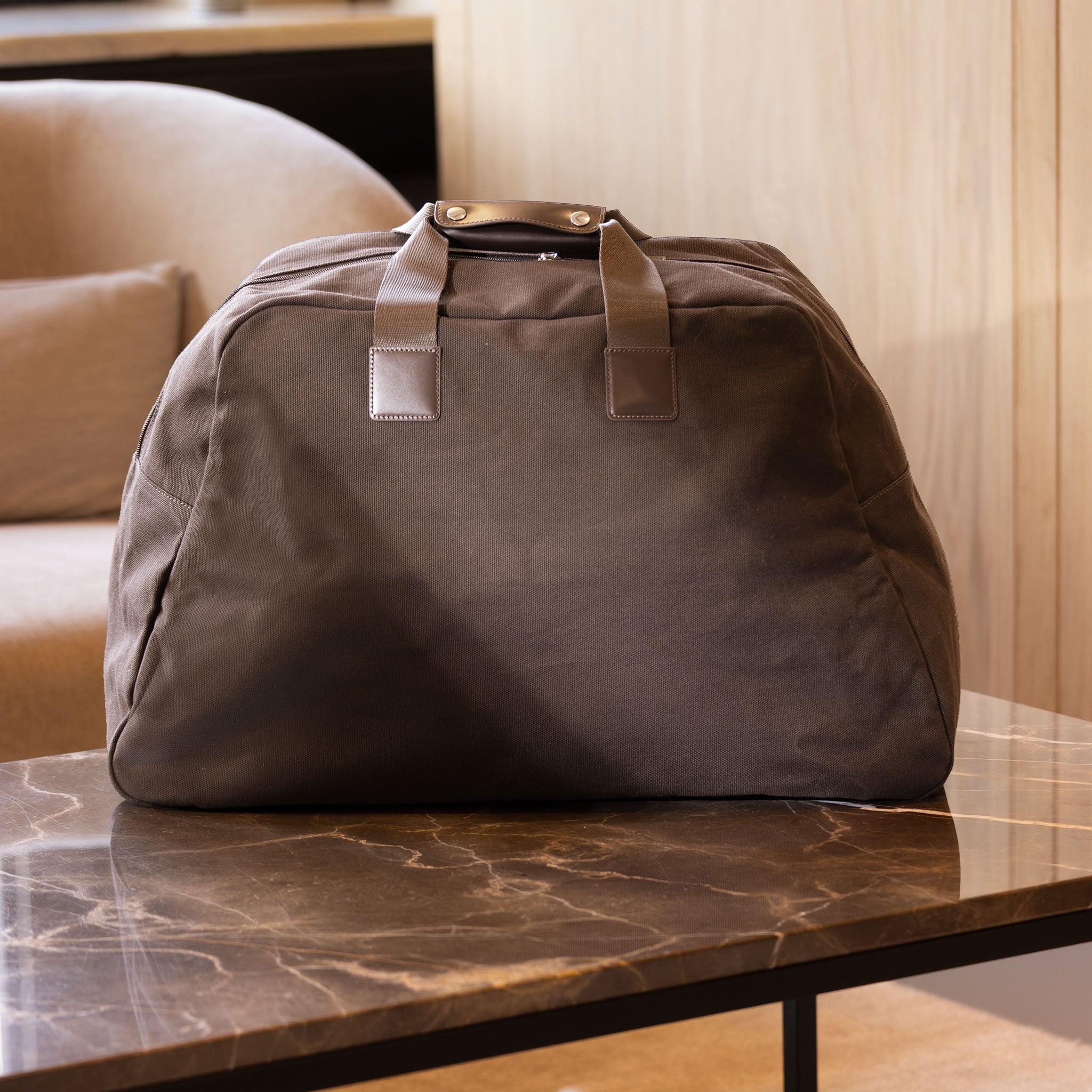 PATEK PHILIPPE ビジネスバッグ ブラウン Patek Philippe Travel Bag in Brown Canvas
