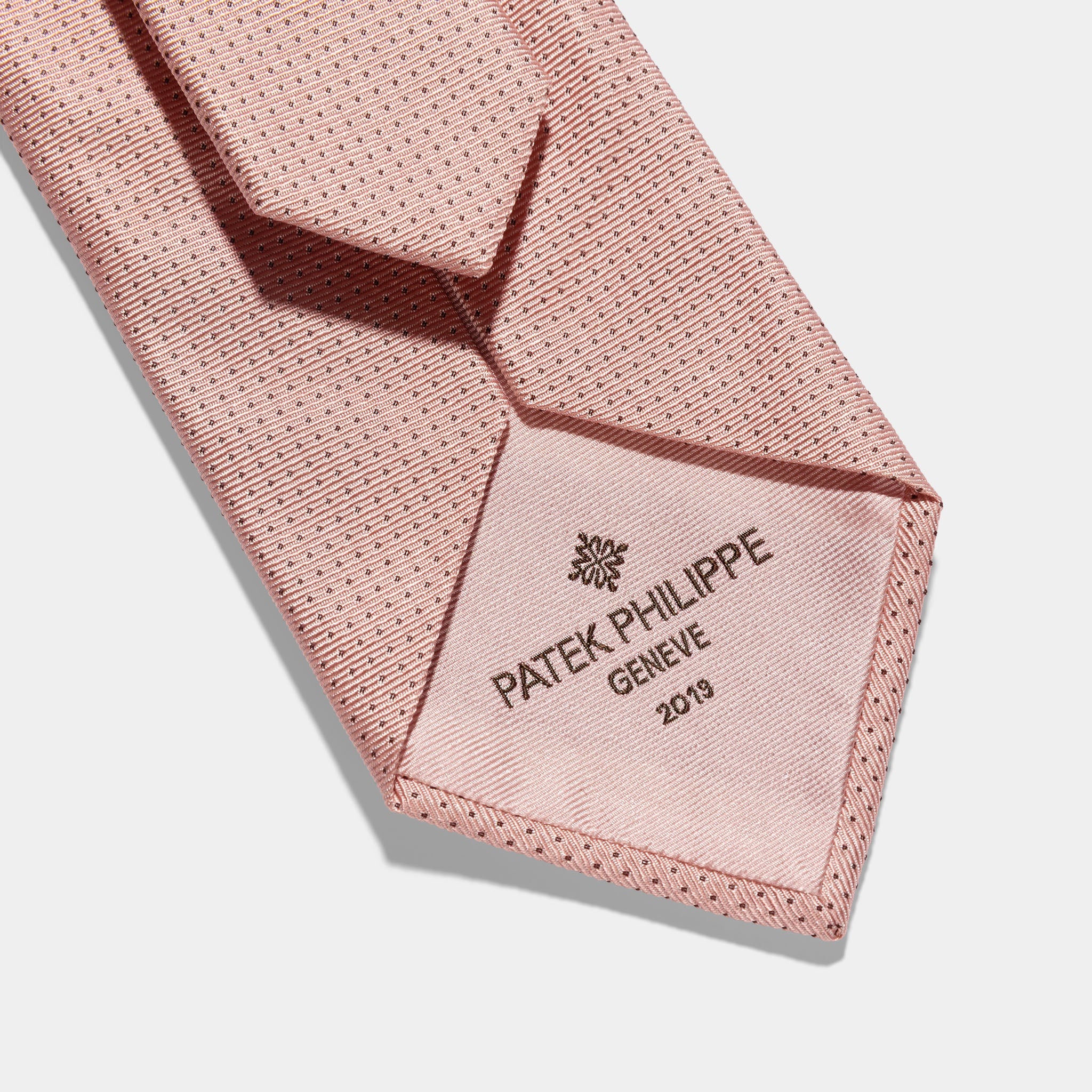 Patek Philippe Pale Pink Silk Tie