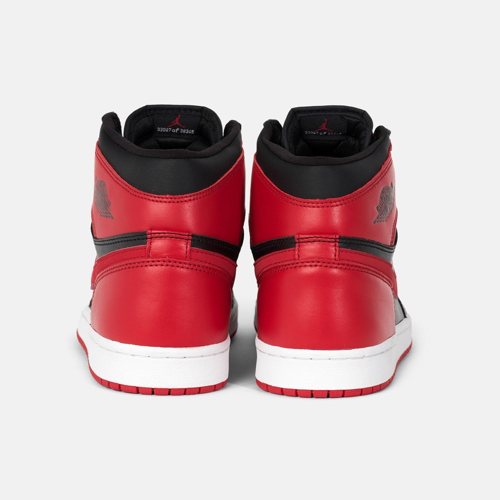 2001 Nike Air Jordan 1 Bred US 10.5 136066-061 7