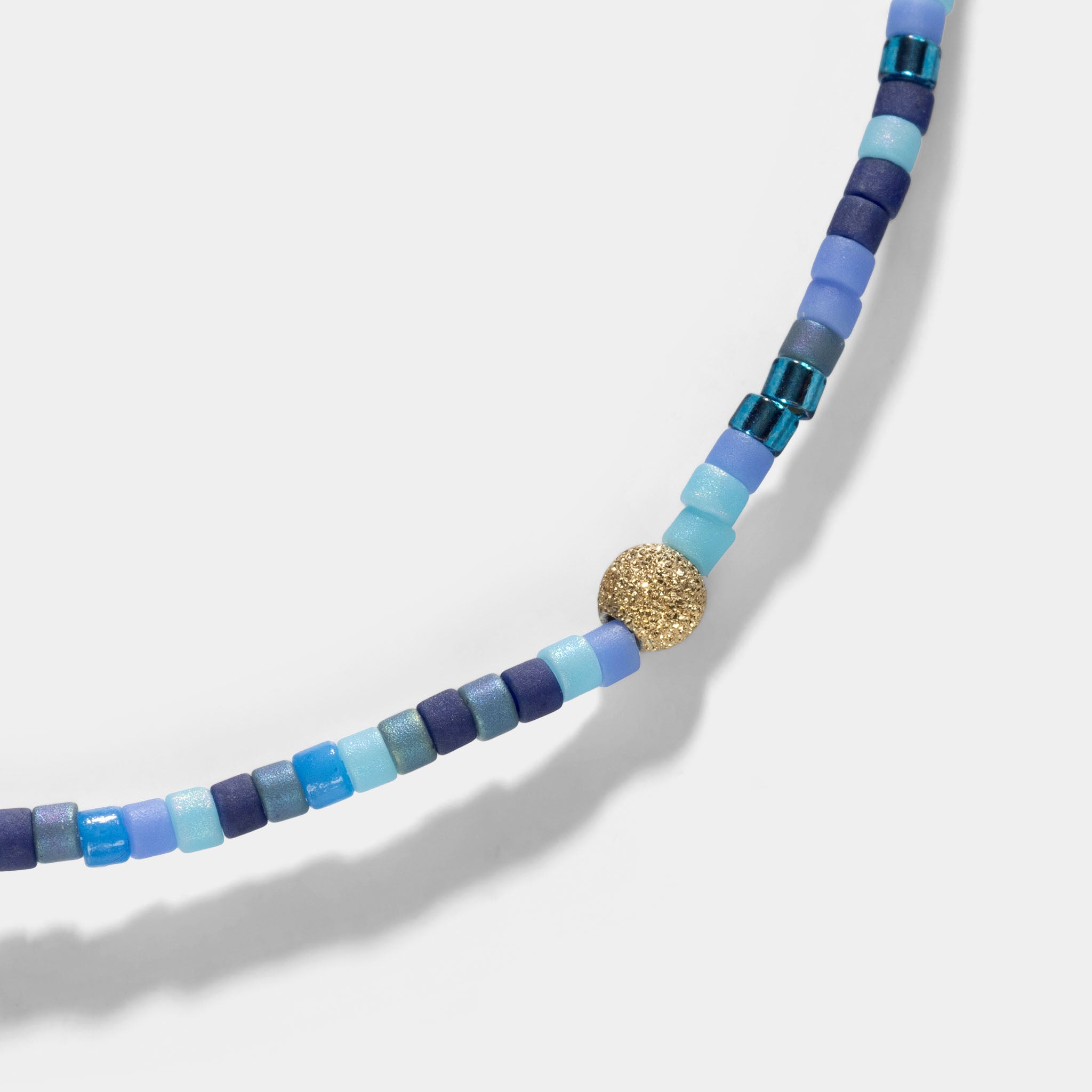 Oskar Gydell Miyuki Bracelet Blue Mix