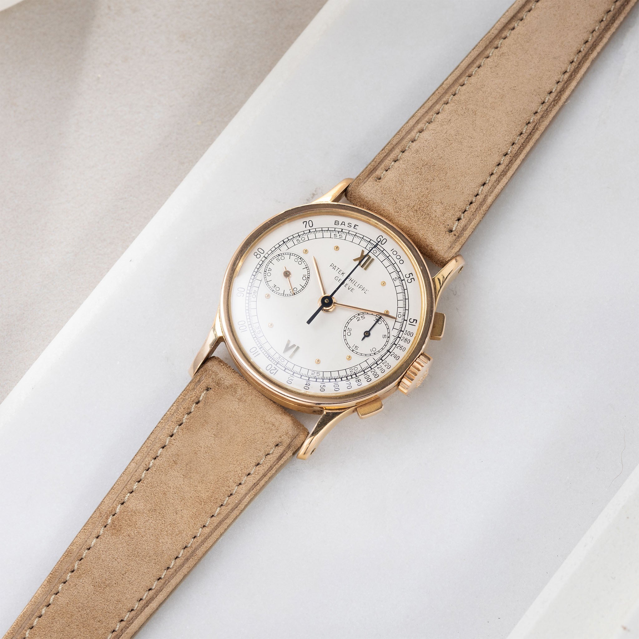 Dune Brown Suede Watch Strap – Classic Dress