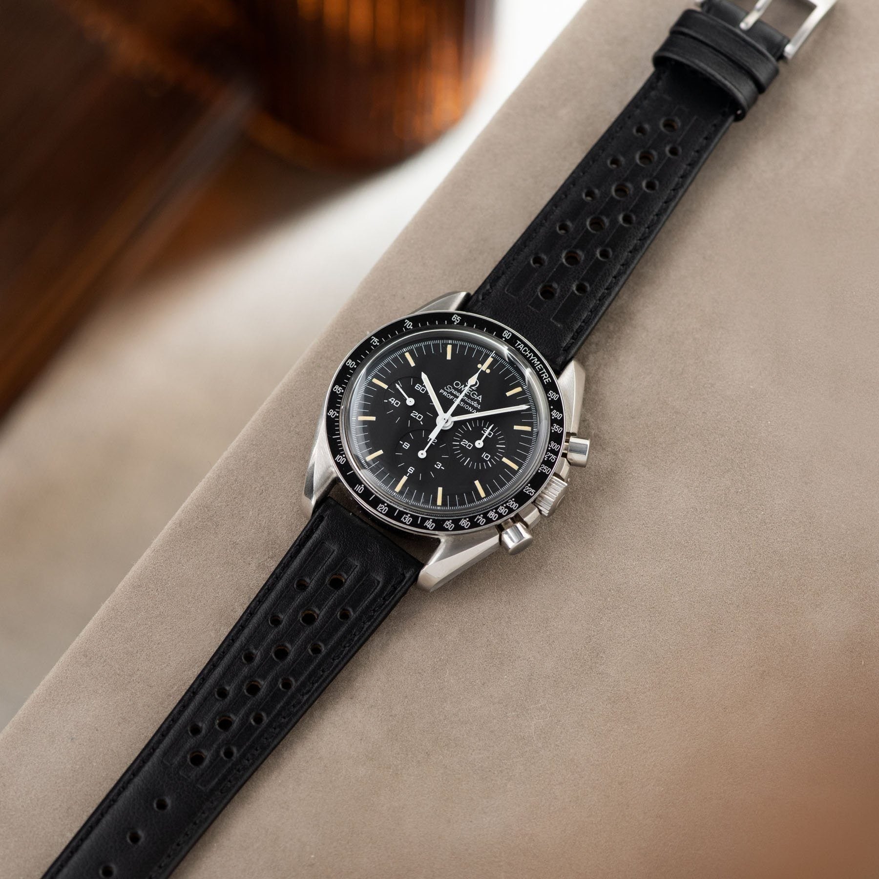 Omega Speedmaster Professional ST 145.022 on a Bulang and Sons ‘Speedmaster’ strap