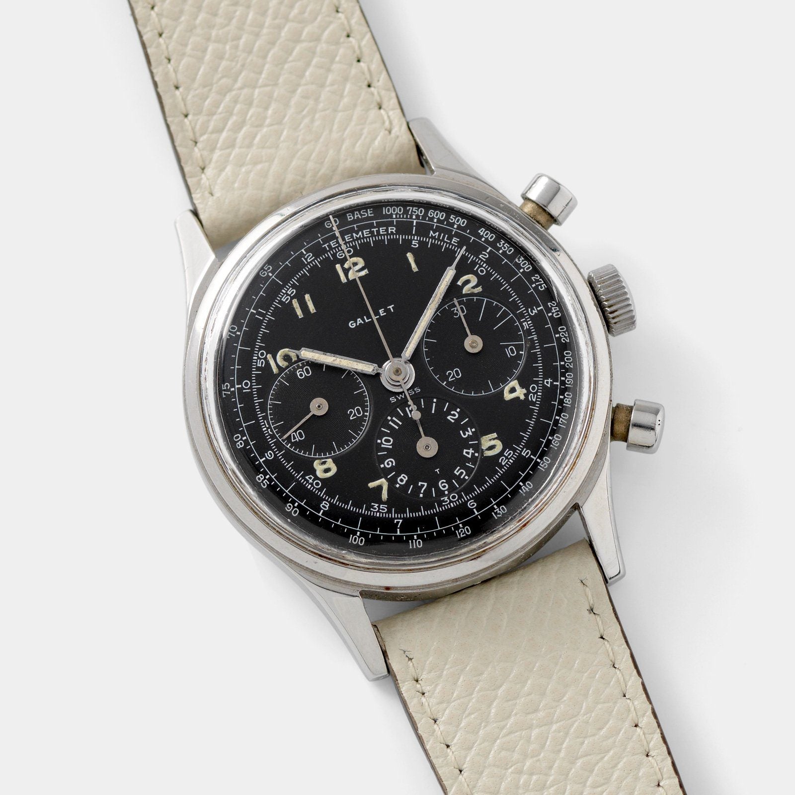 Gallet Multichron Steel Chronograph - Main Image