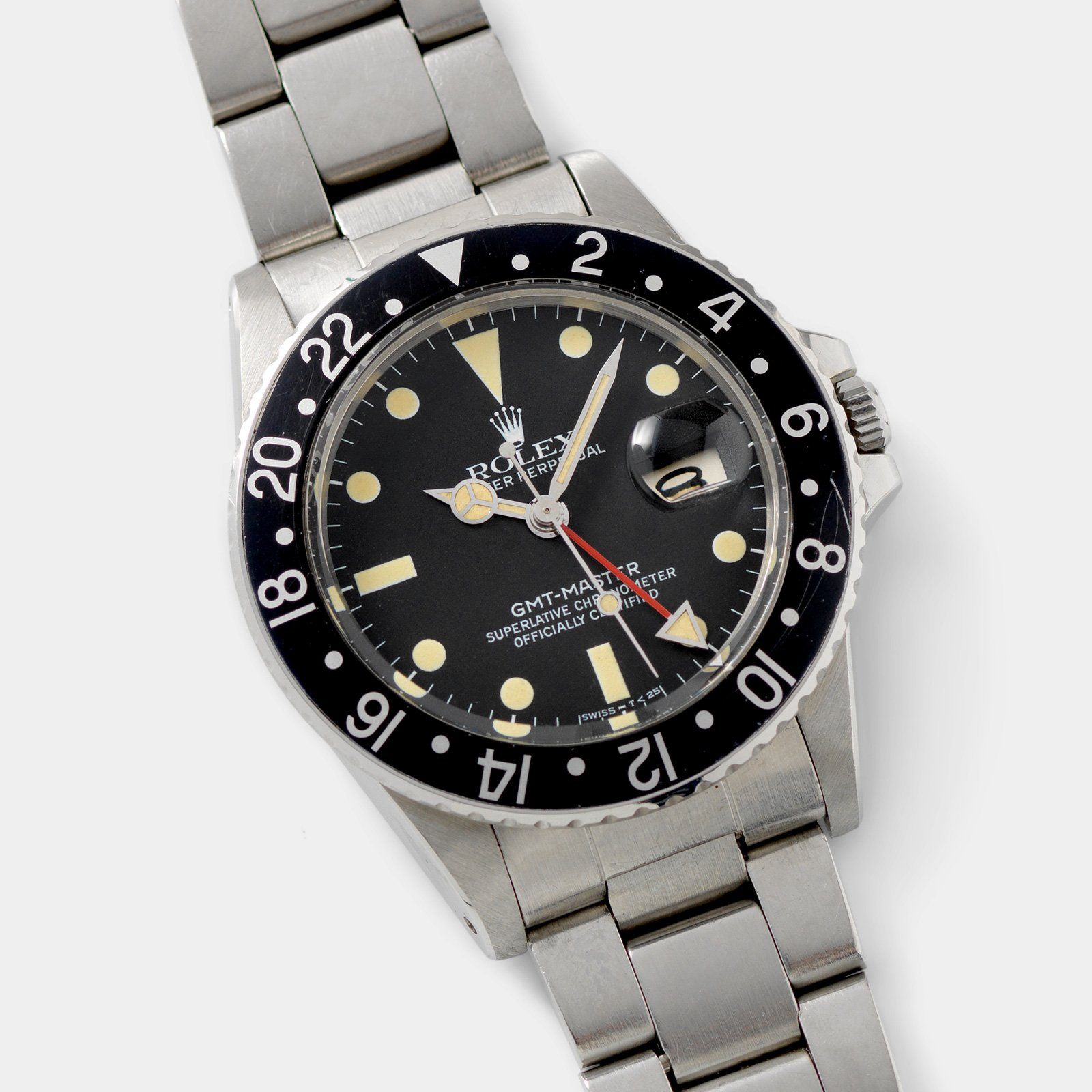 Rolex Gmt master 16750 matte dial with box papers
