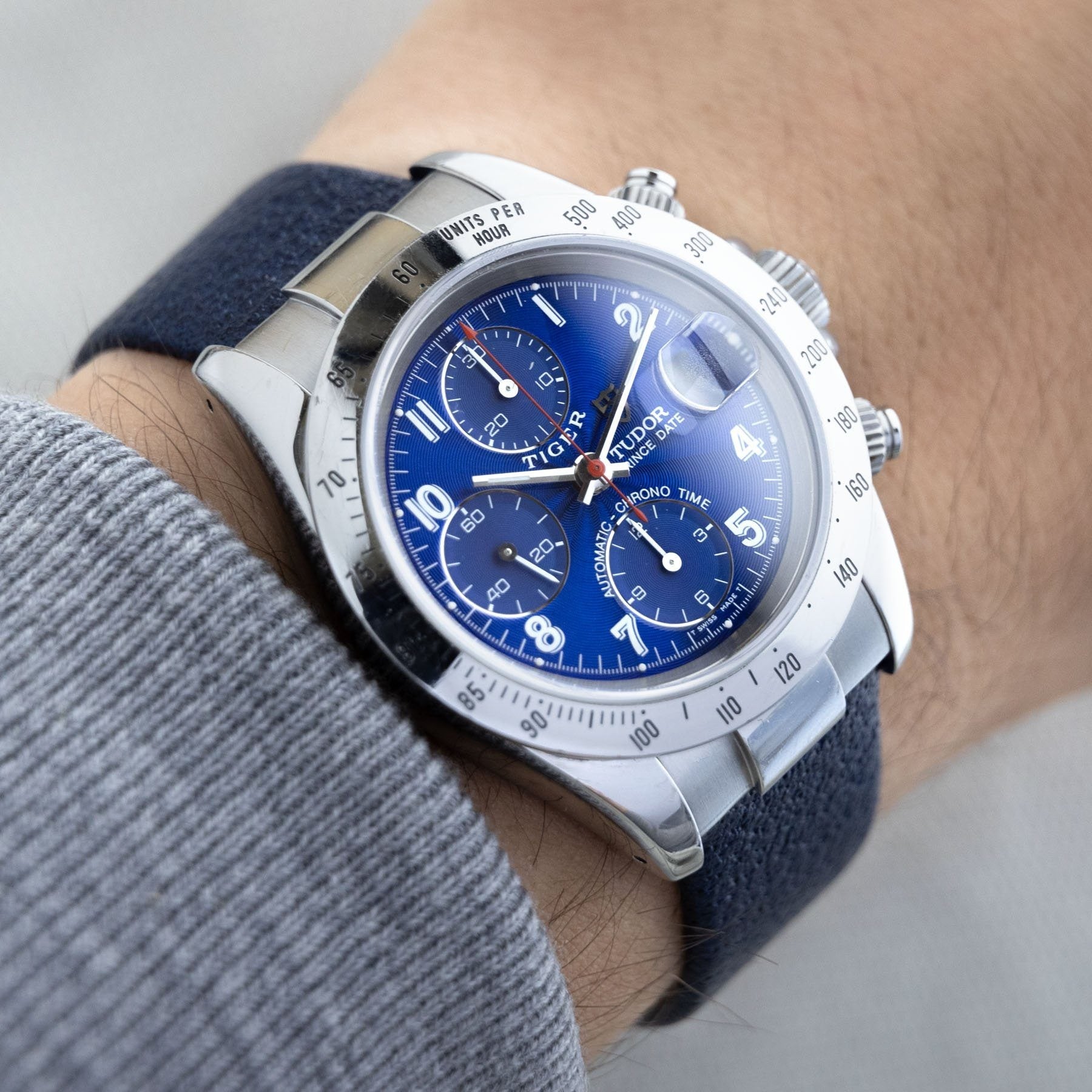 Tudor Tiger Oysterdate Chronograph Small Block 79280P