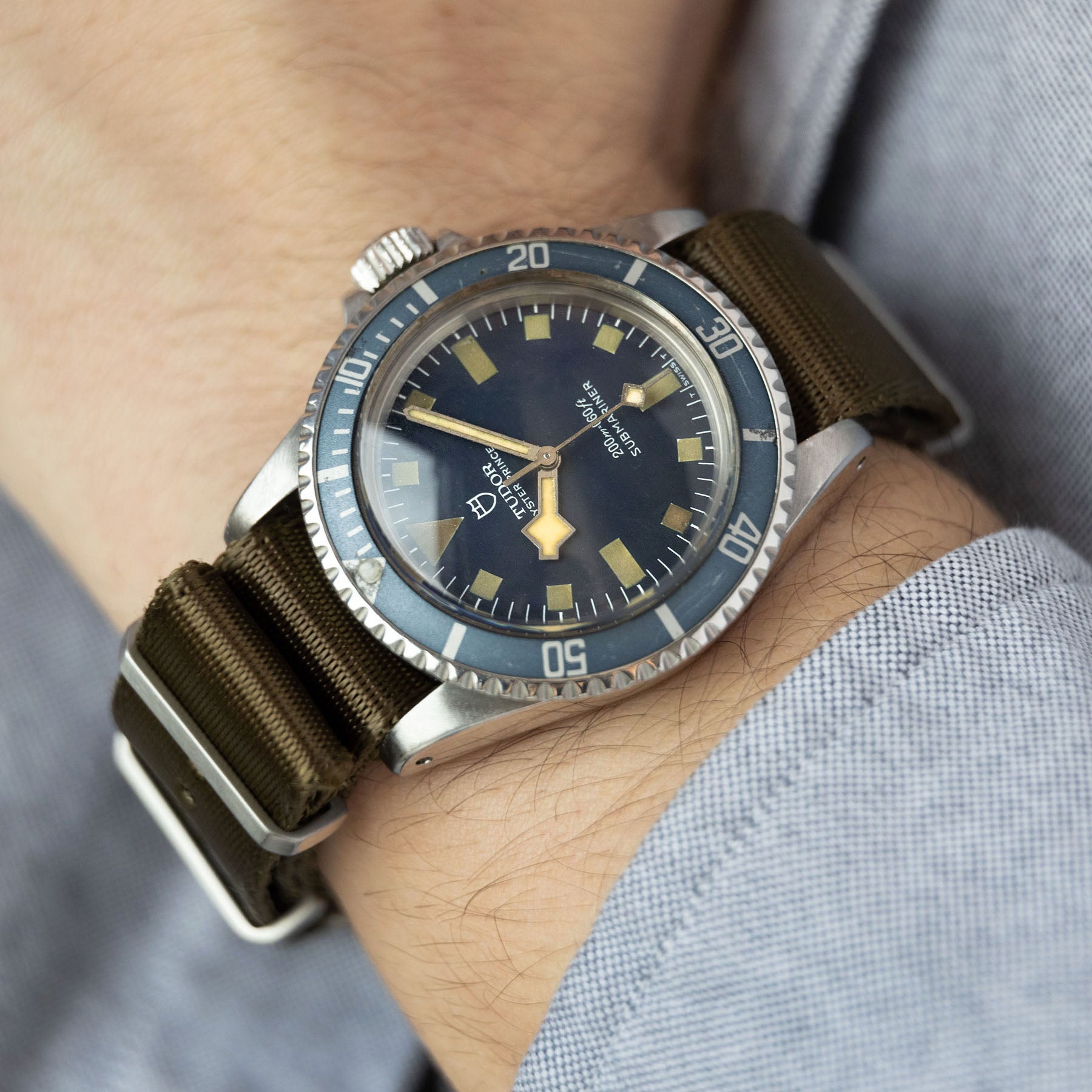 Tudor Marine Nationale MN79 Snowflake Submariner 9401
