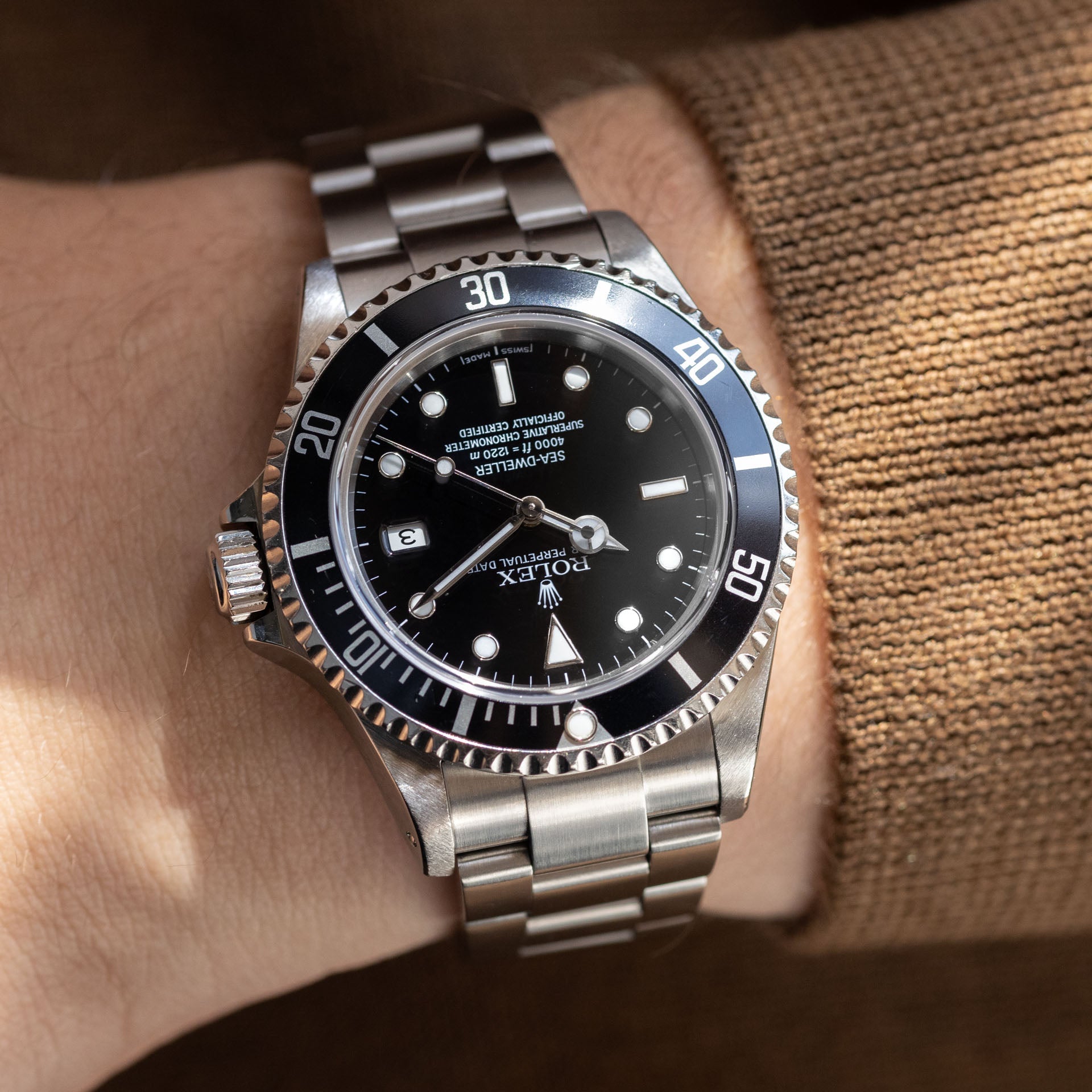 ルクシェイル Rolex Seadweller 16600 Swiss Made Dial Box and Papers