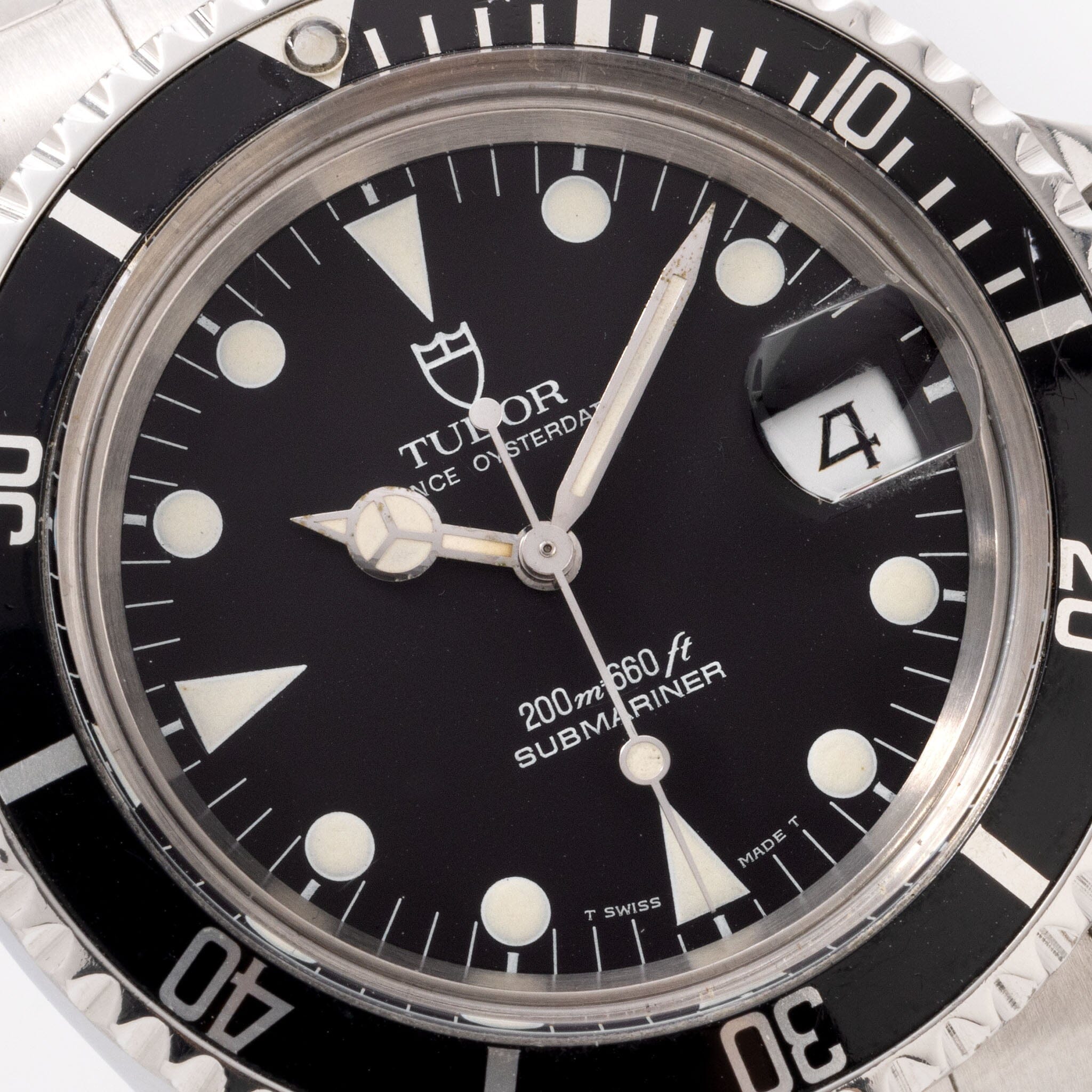 Tudor Submariner Date Black Dial Ref 79090