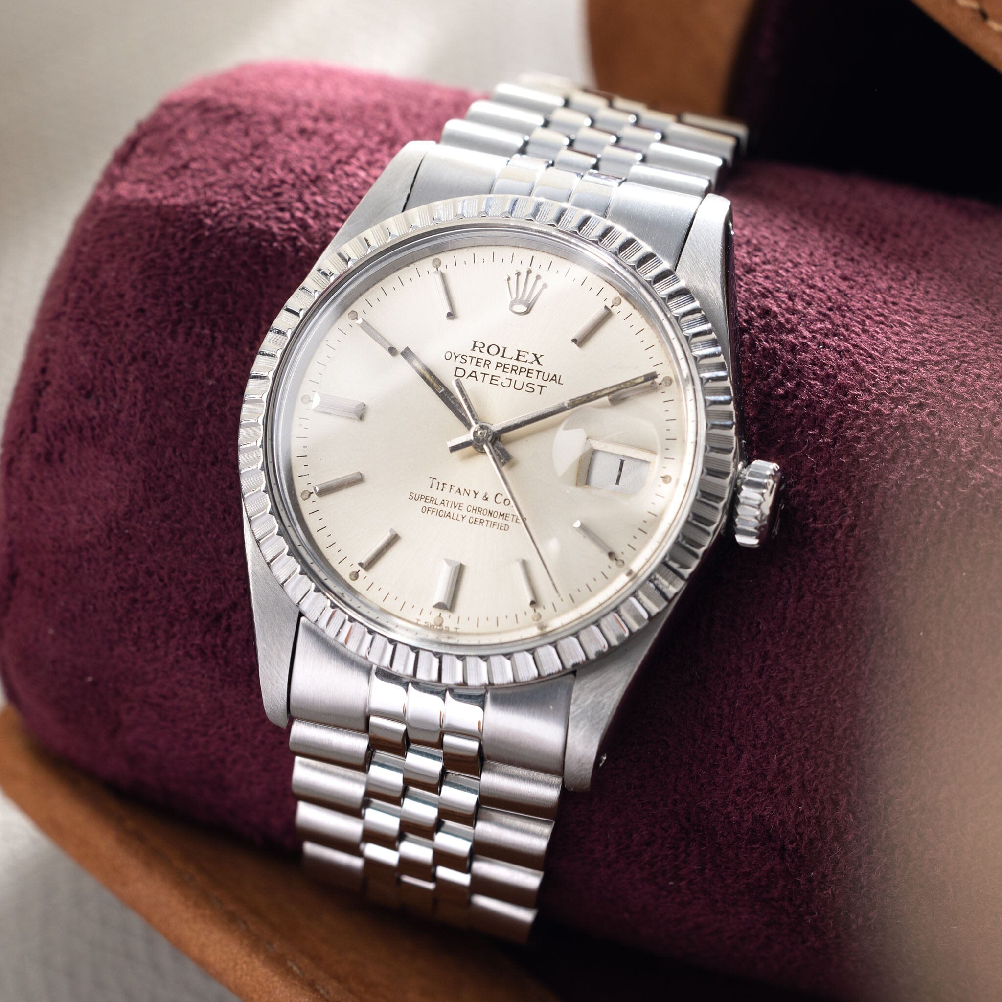 Rolex Datejust Tiffany & Co Dial 16030 – Bulang and Sons