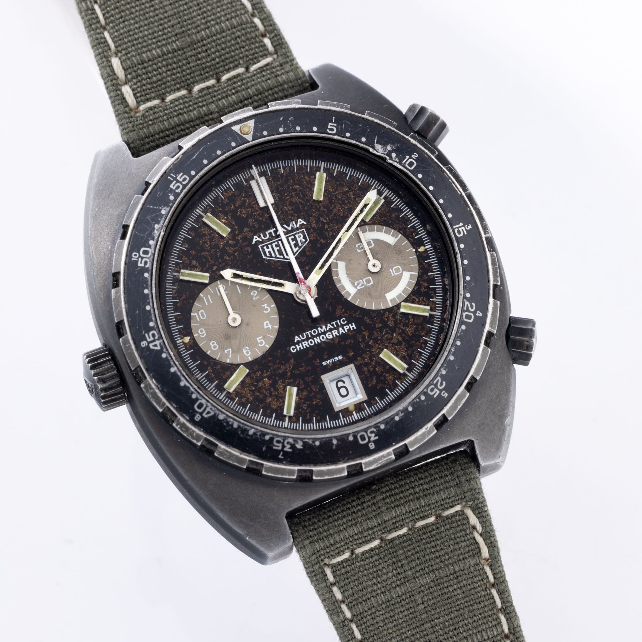 Heuer Autavia IDF (Israel Defence Force) Issued Chrono ref 113.603