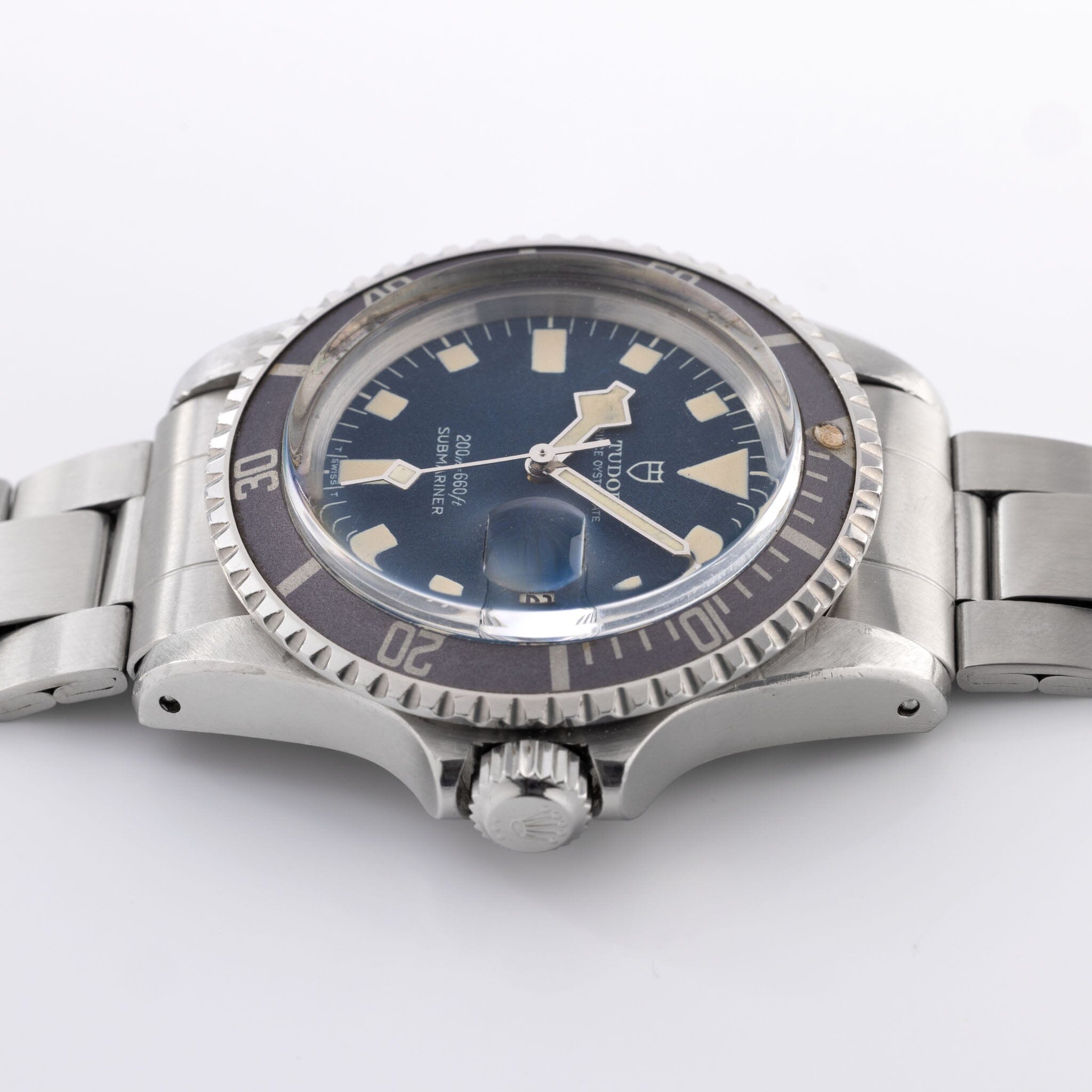 Tudor Submariner Date Blue  Snowflake dial ref 9411