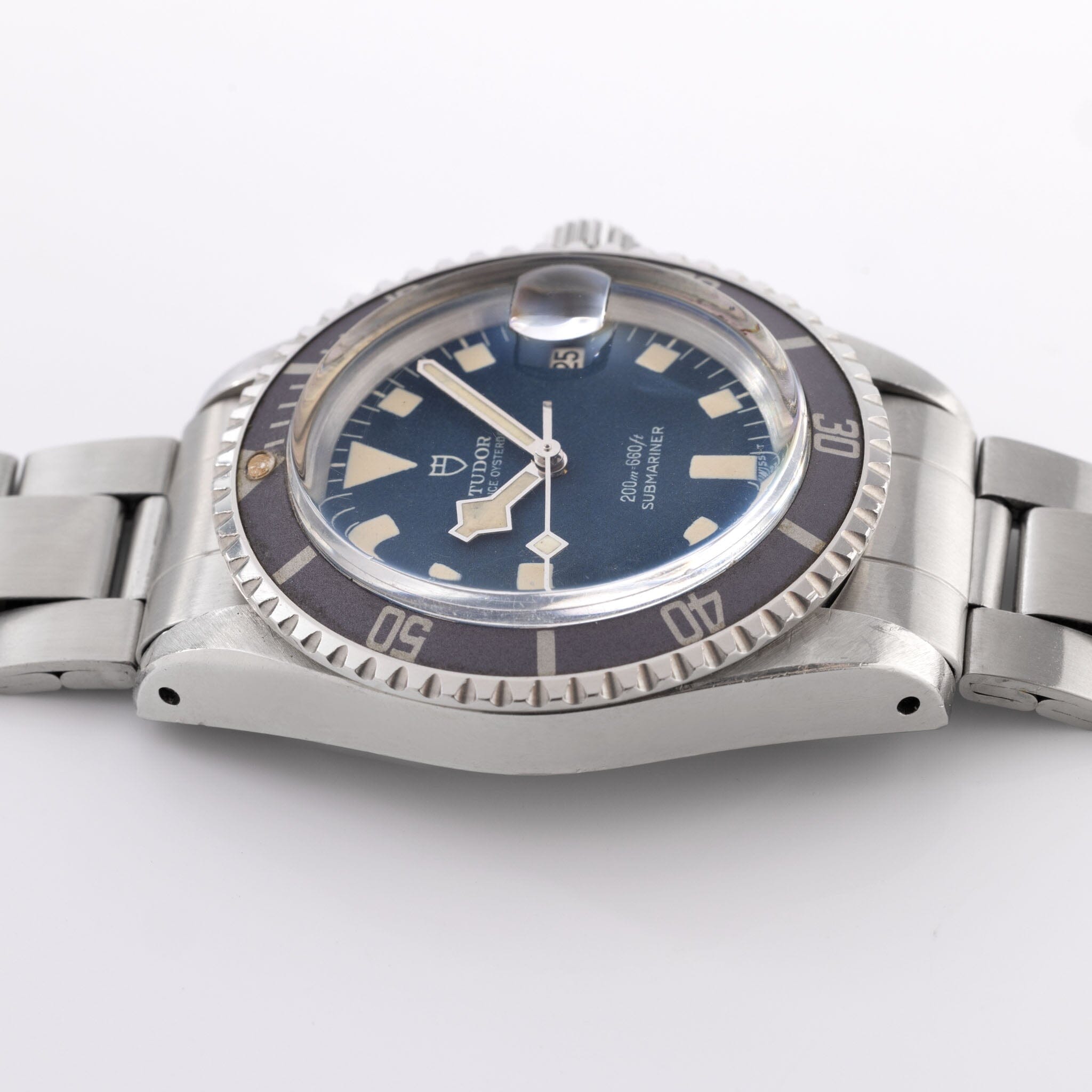 Tudor Submariner Date Blue  Snowflake dial ref 9411