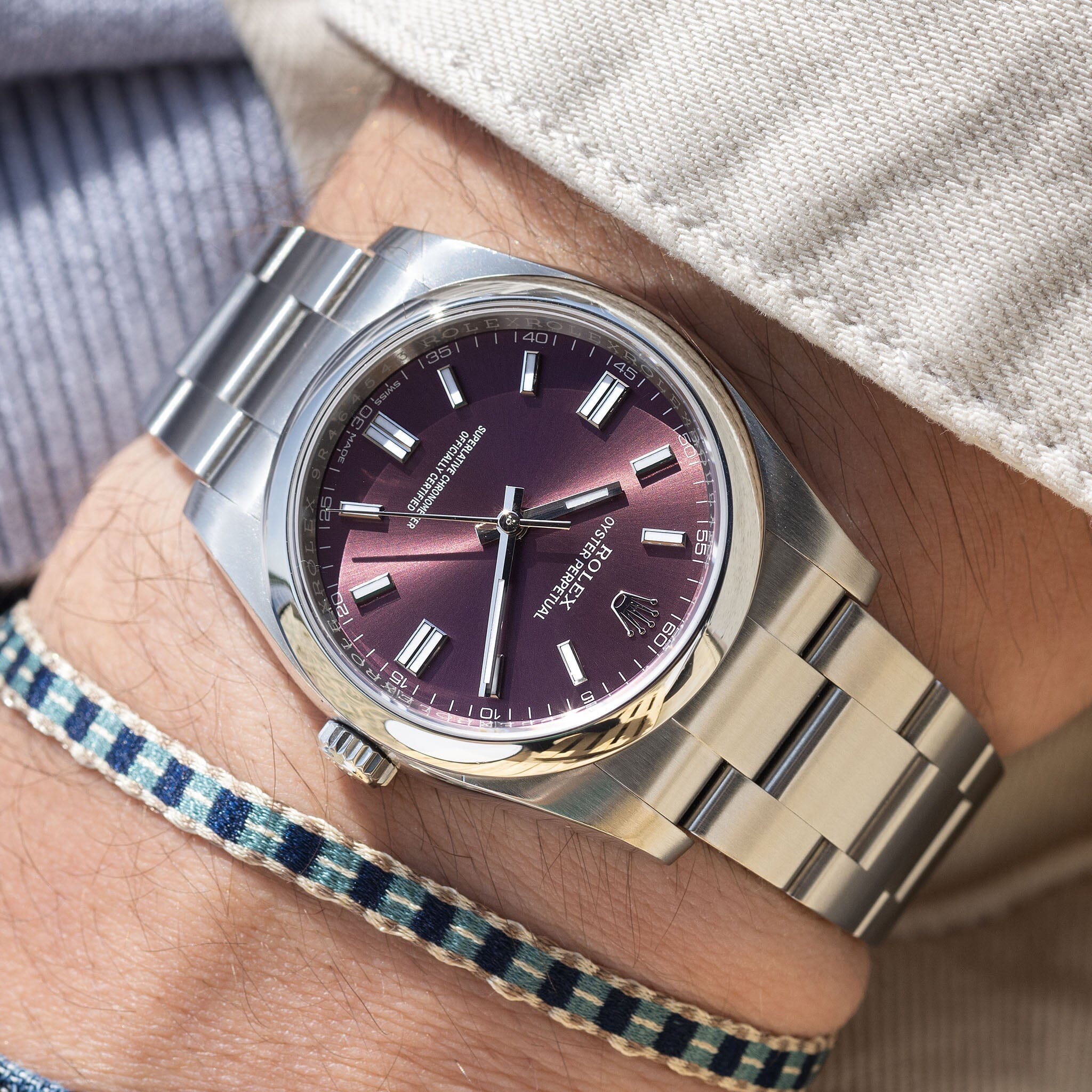 Grape dial rolex Clearance