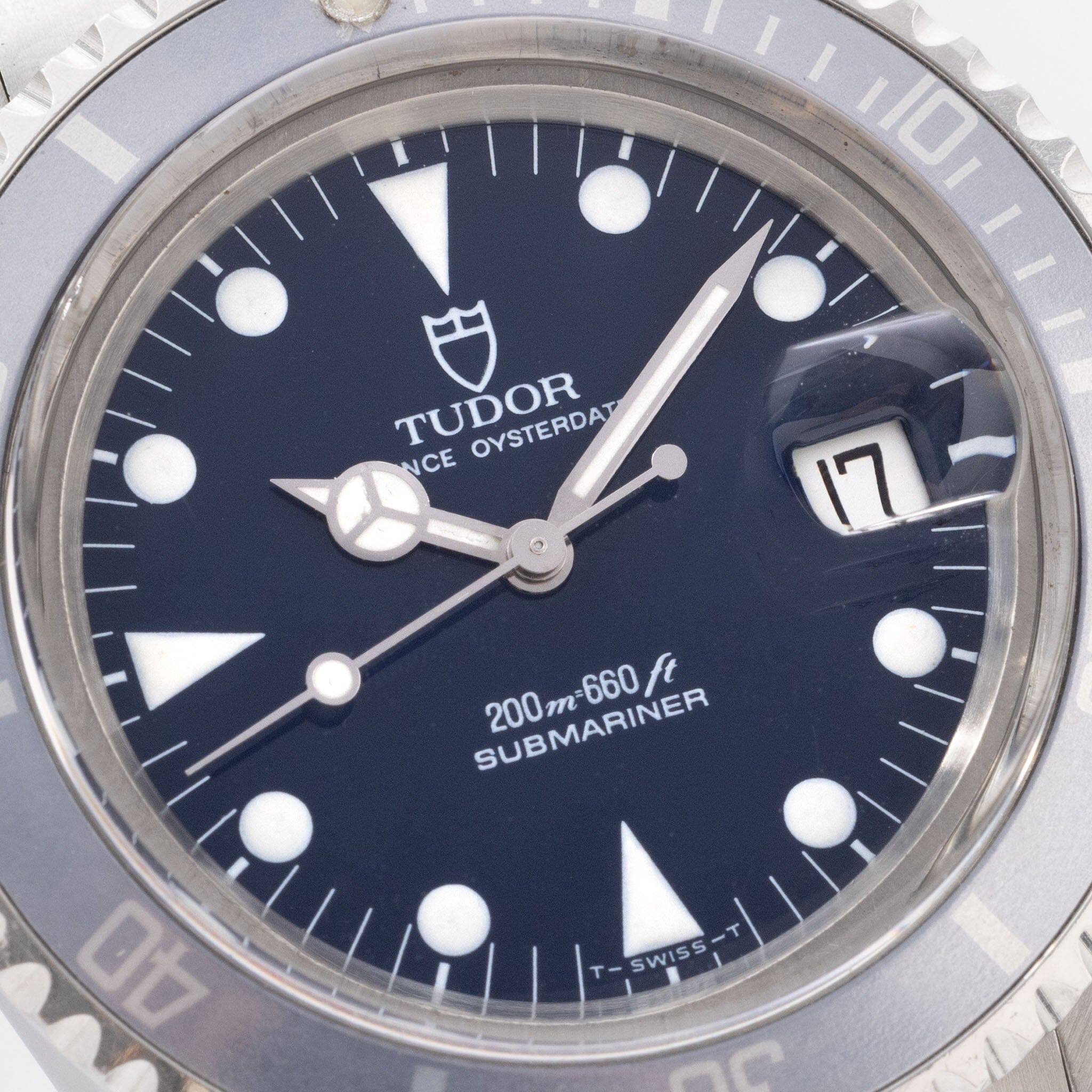 Tudor Submariner Date Blue Dial Ghost Bezel Ref 79090