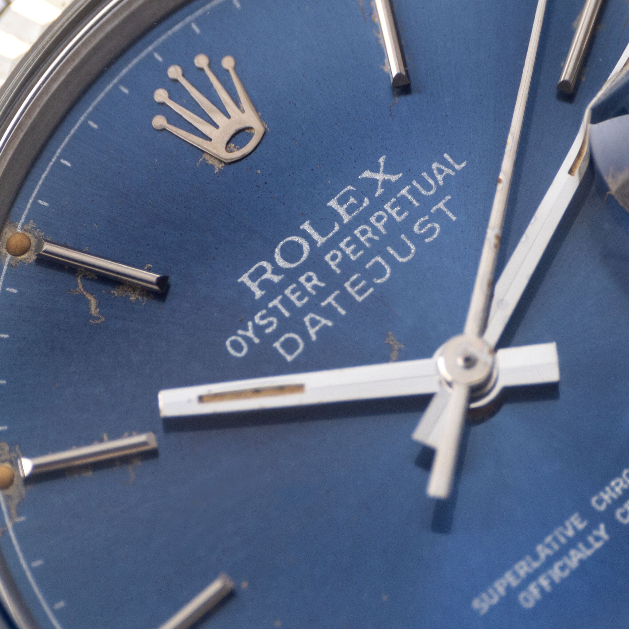 Rolex Datejust 16014 Blue Fried Egg Dial