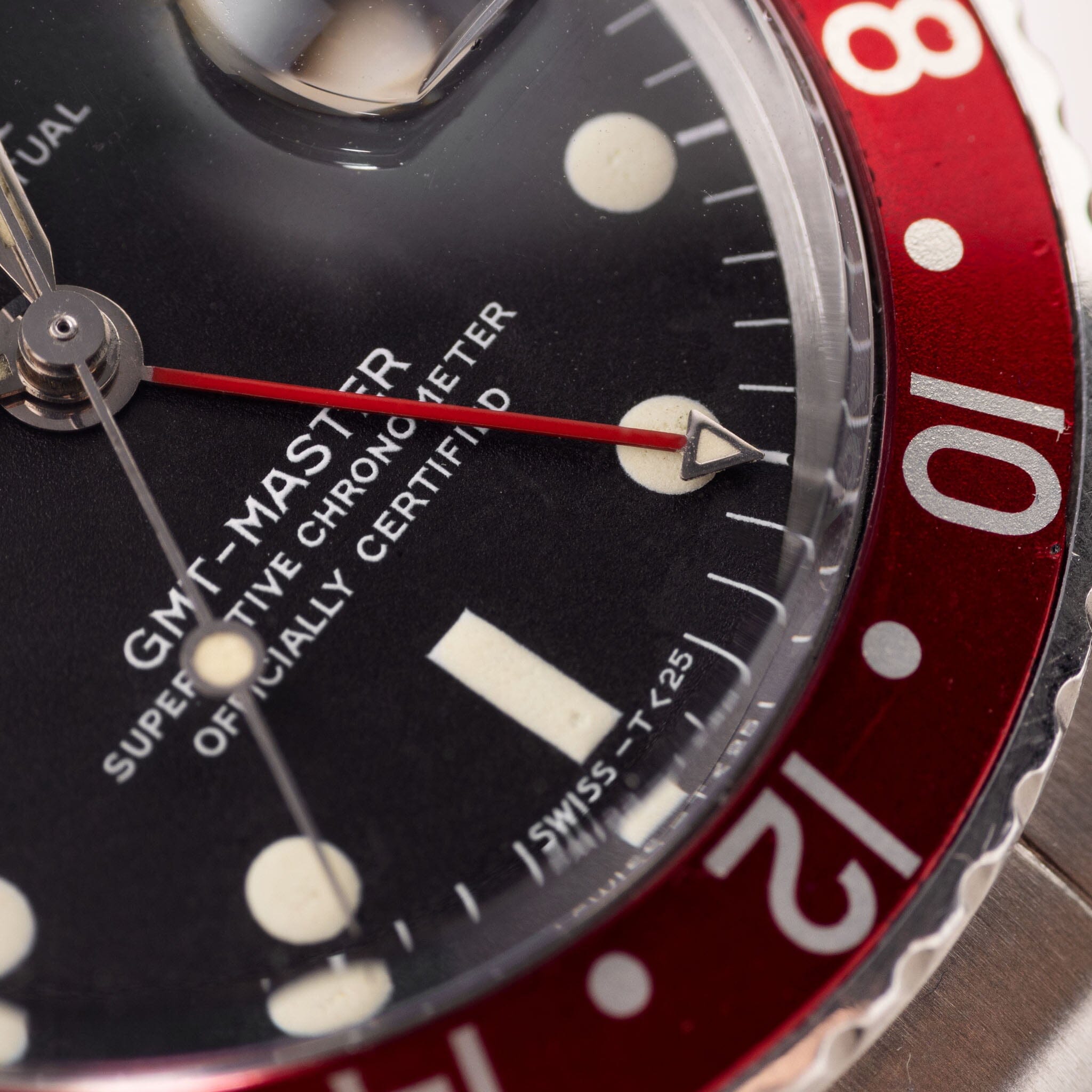 Rolex GMT-Master Mk0 Zinc-Sulfide Matte Dial