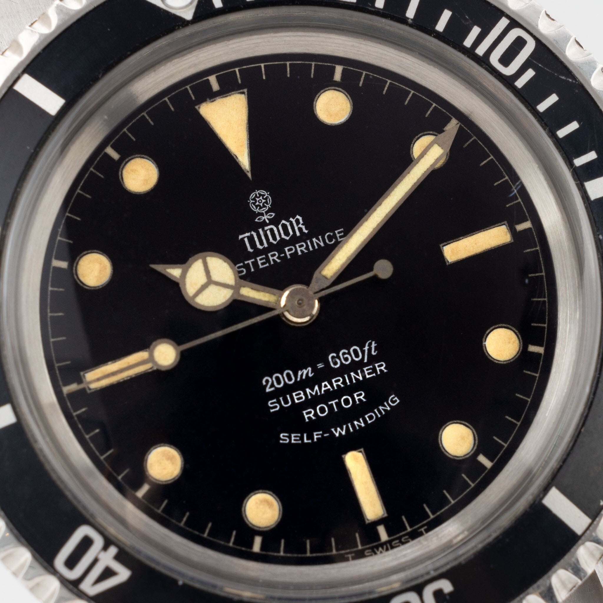 Tudor Submariner 7928 Mk 2 Gilt Minute Track Dial