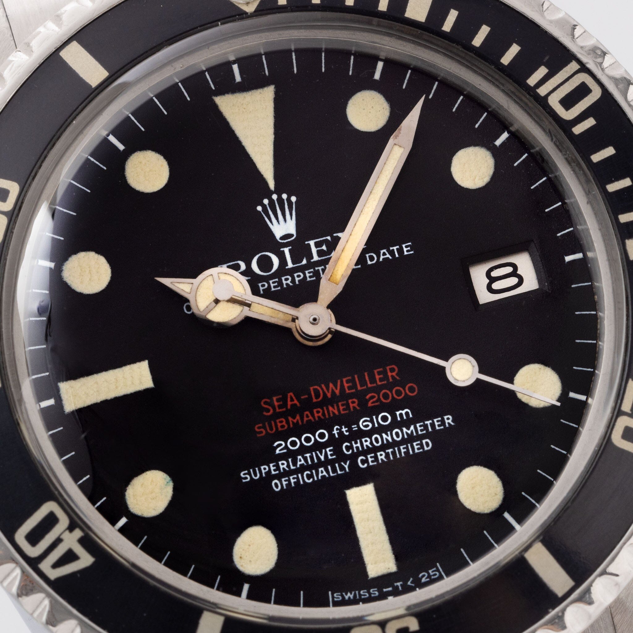 Rolex Seadweller 1665 Double Red Mk3 Dial