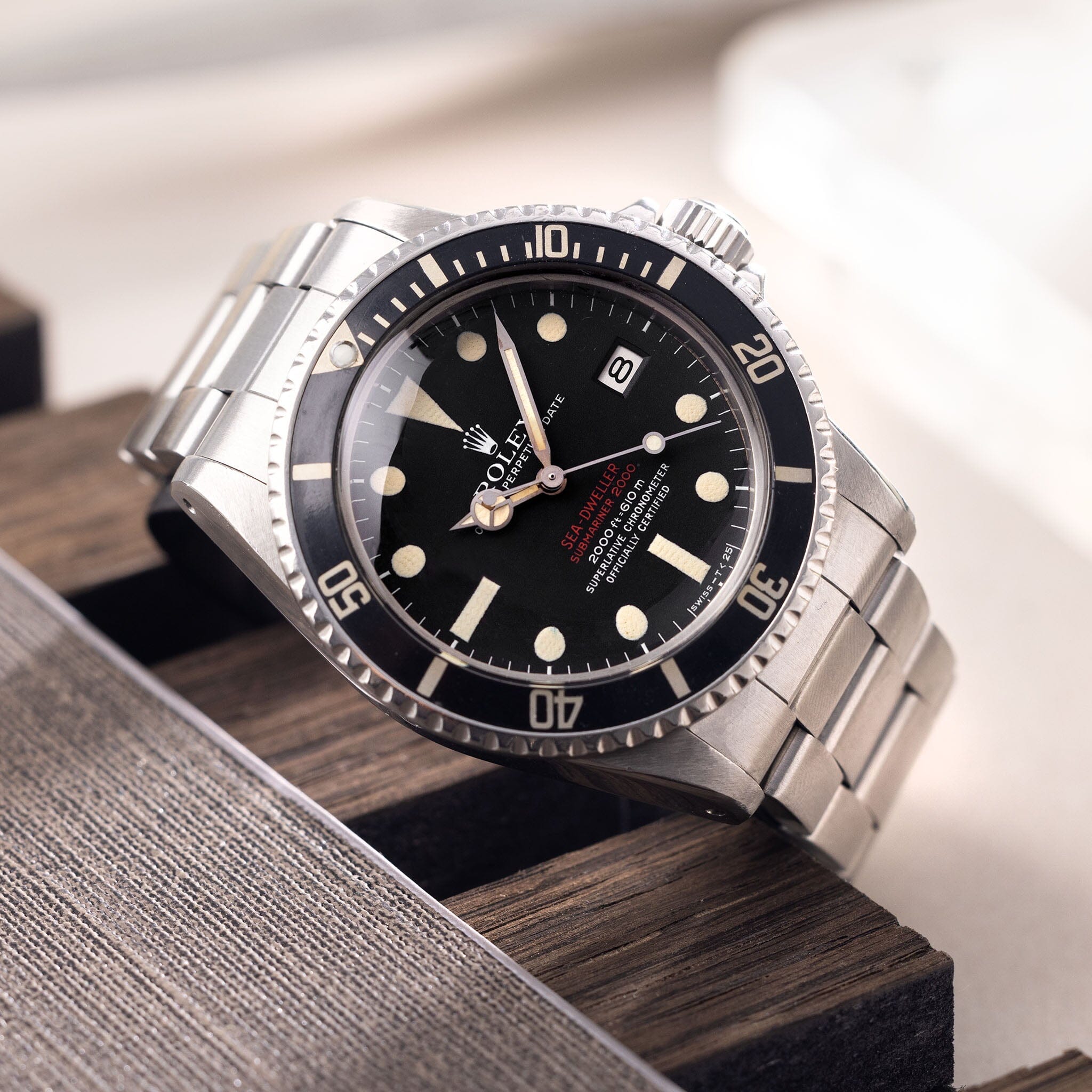 Rolex Seadweller 1665 Double Red Mk3 Dial