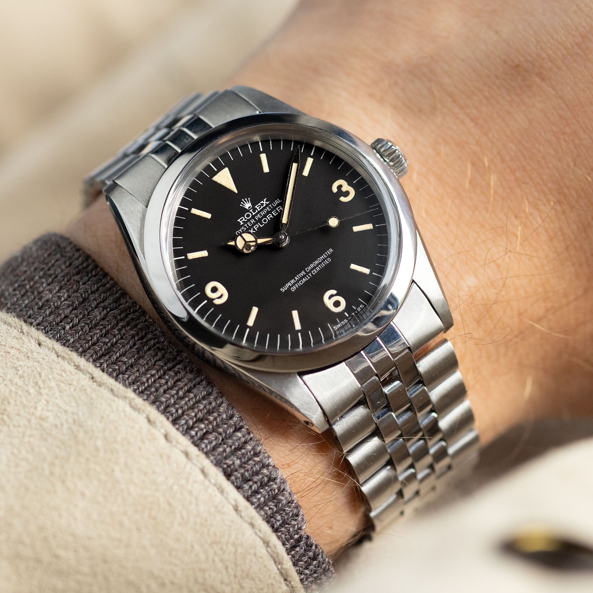 Rolex oyster clearance perpetual explorer 1016