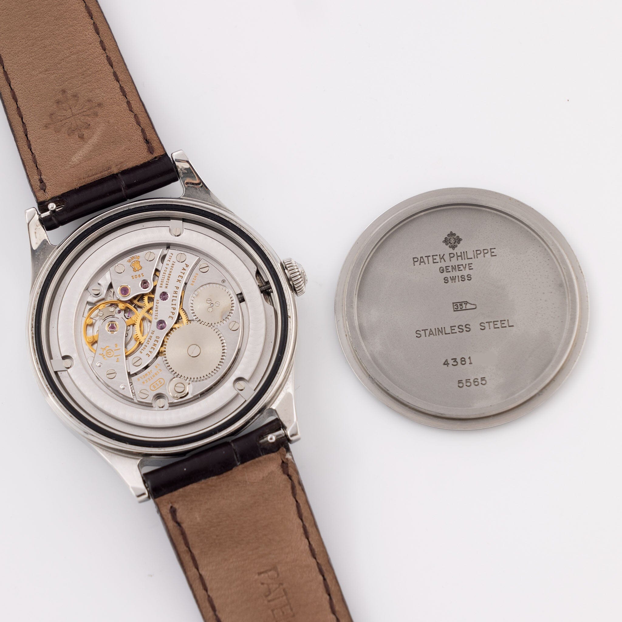 Patek Philippe Calatrava Geneva Boutique Limited Edition Steel Ref 5565