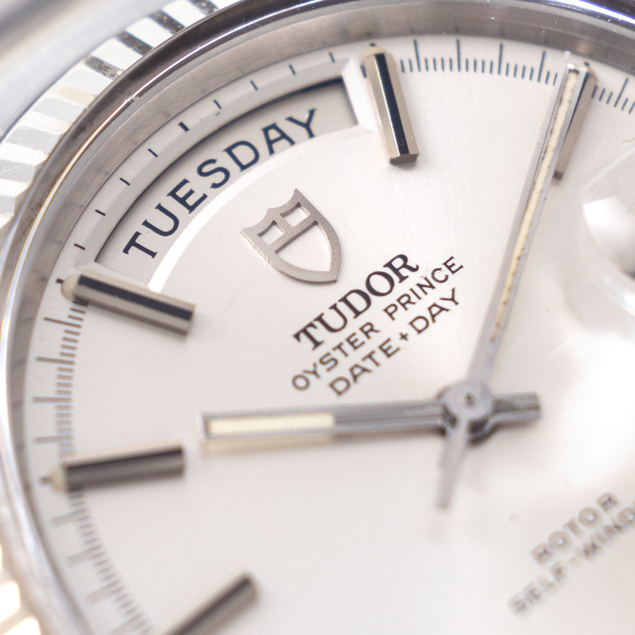 Tudor Prince Jumbo Date and Day 7019/4 Silver Dial