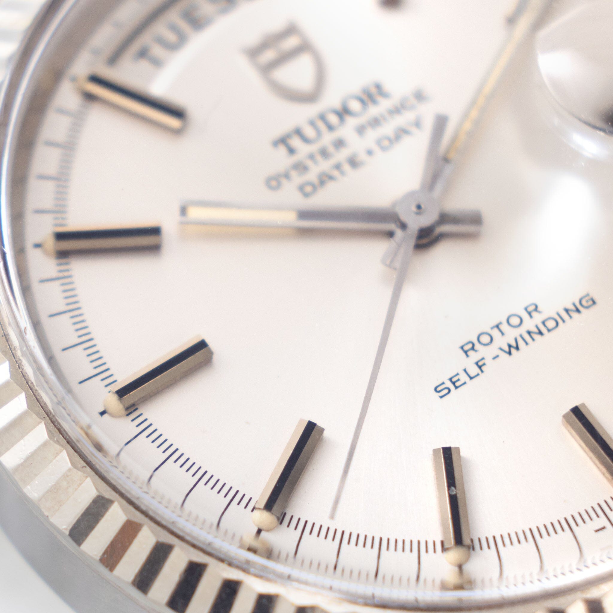 Tudor Prince Jumbo Date and Day 7019/4 Silver Dial