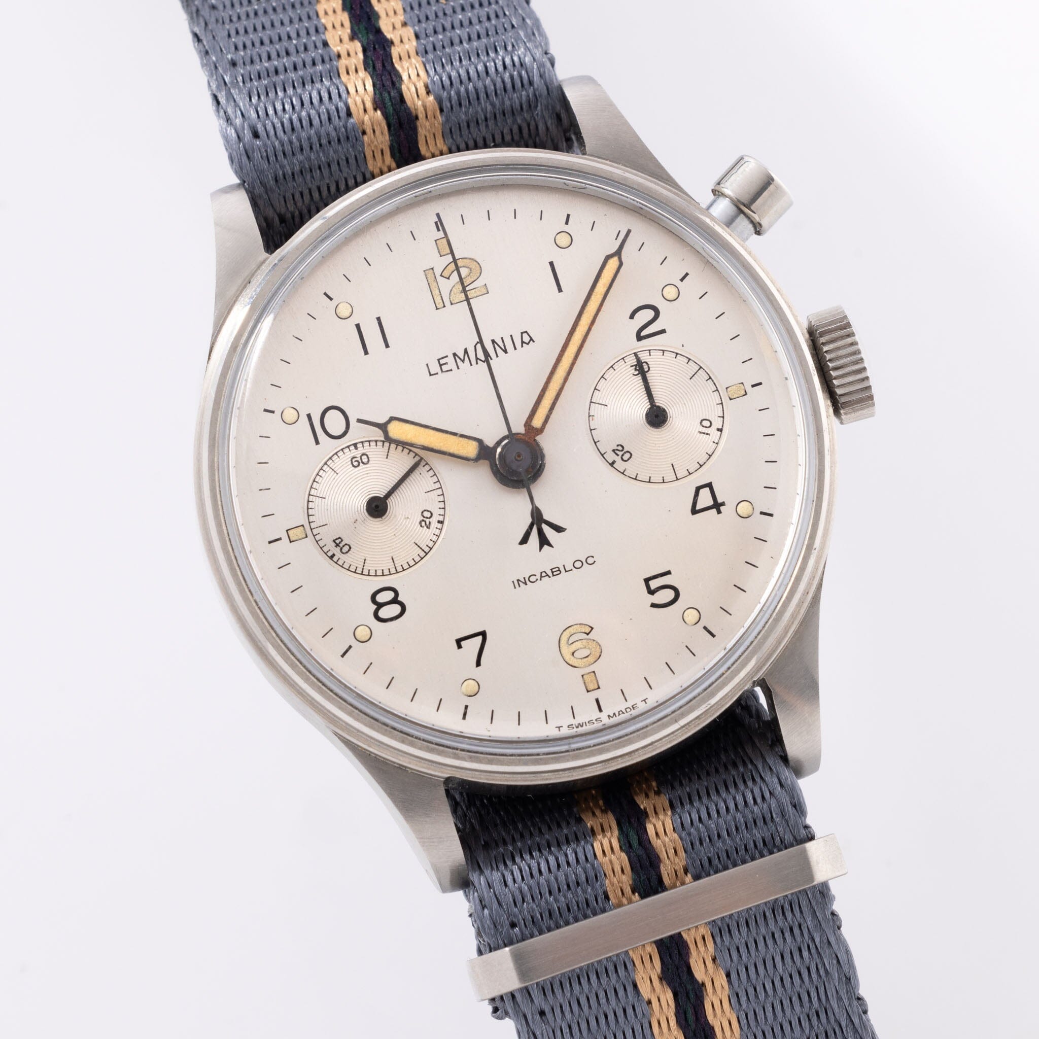 Lemania Monopusher Chronograph 15CHT 