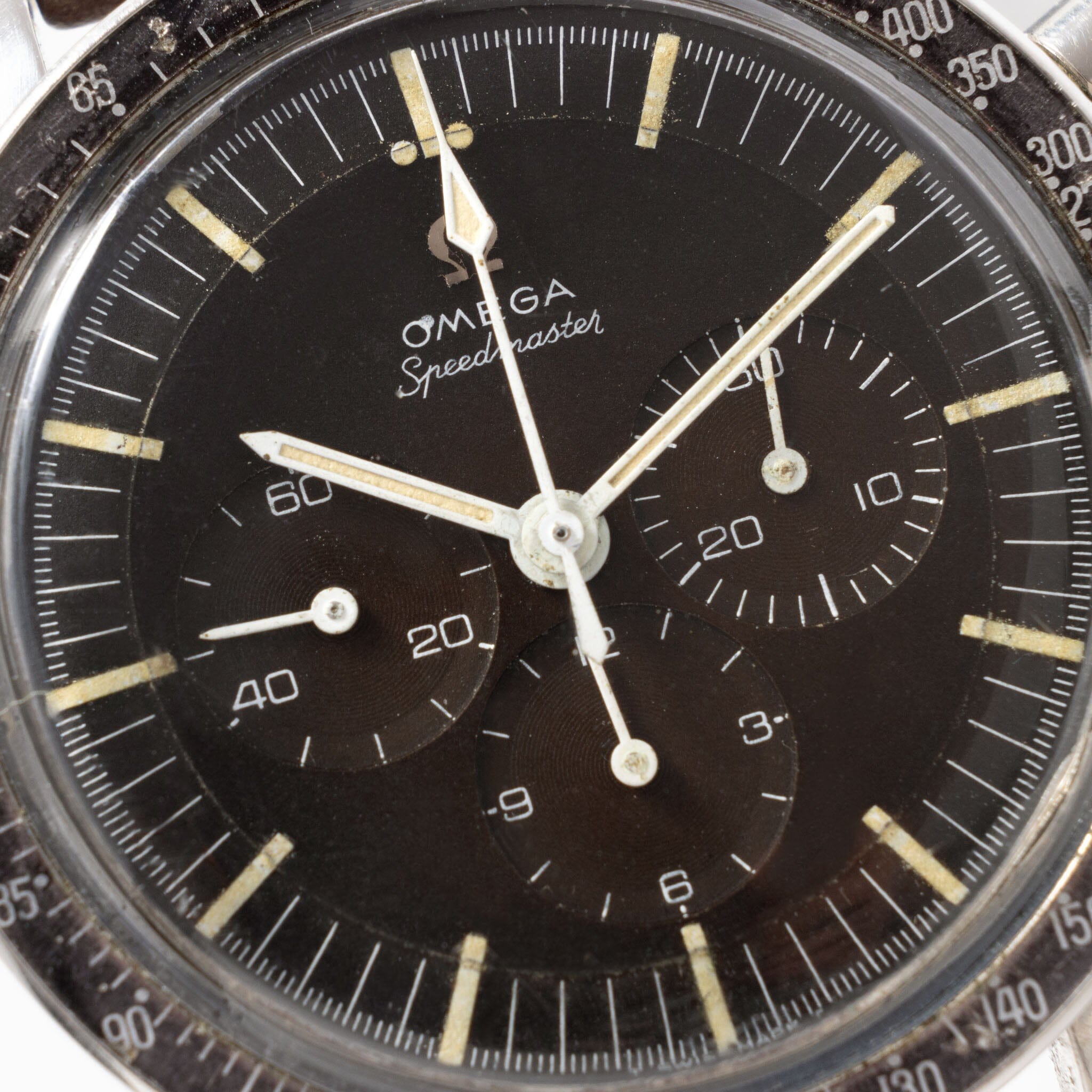 Omega Speedmaster Ed White Tropical Dial Ref 105.003