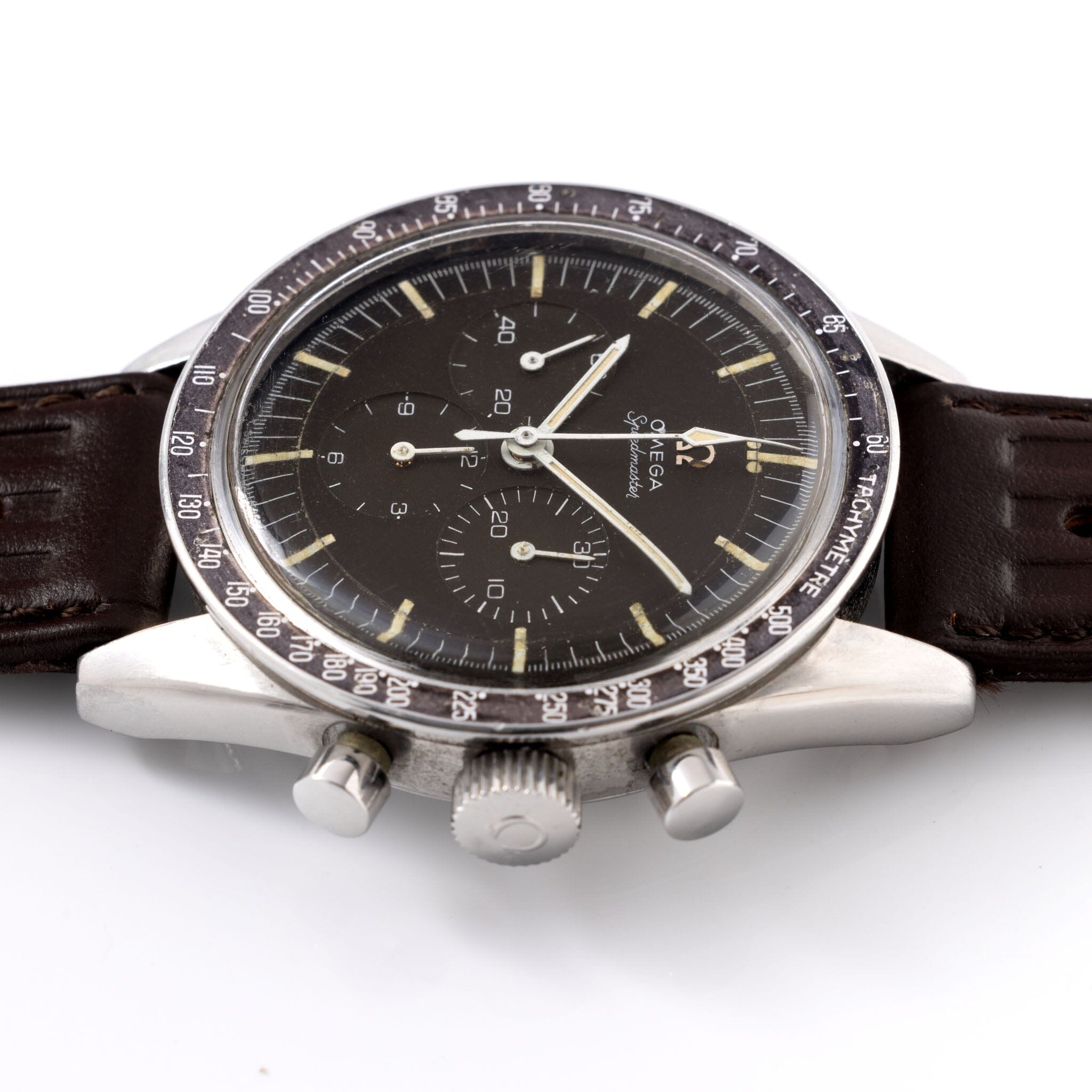 Omega Speedmaster Ed White Tropical Dial Ref 105.003