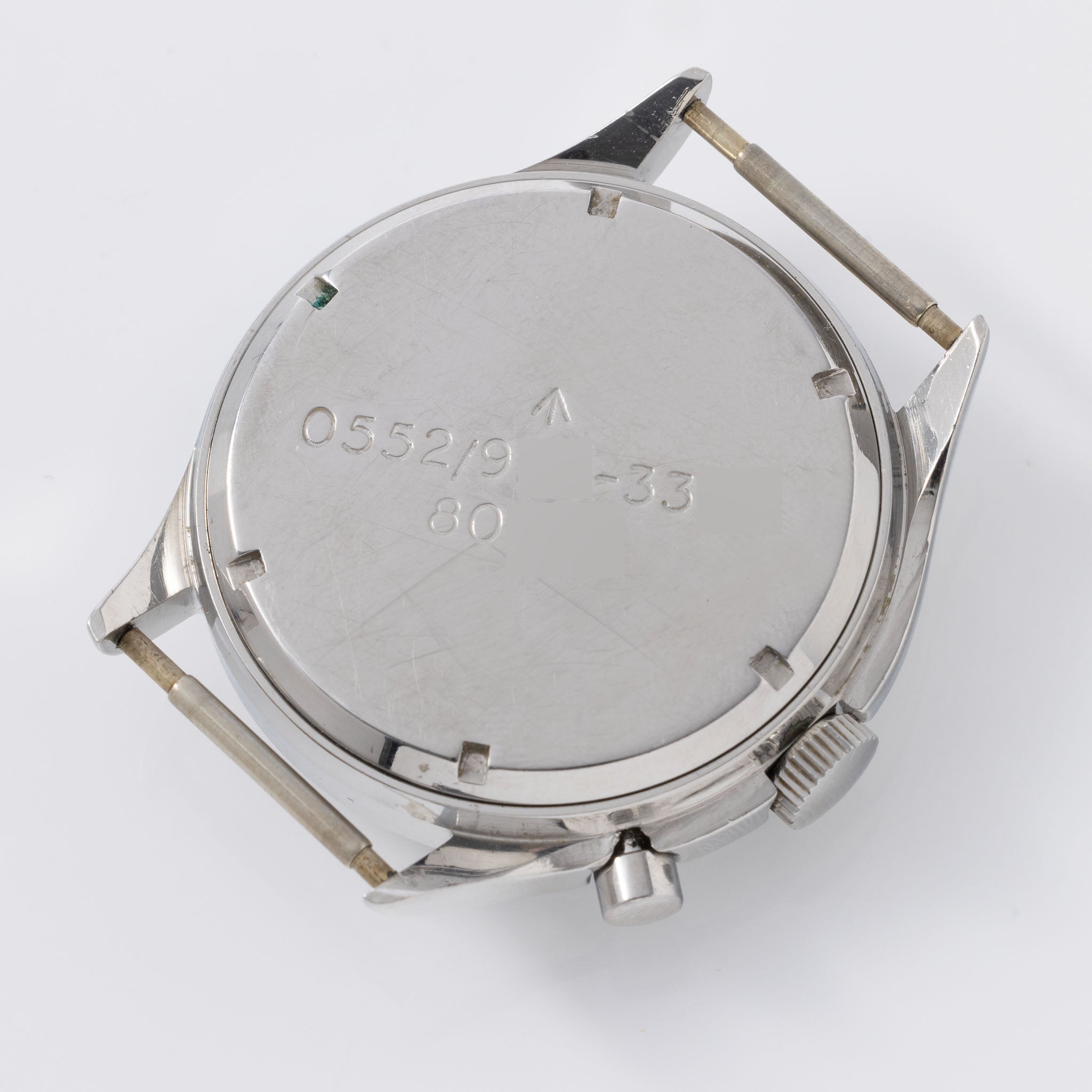 Lemania Monopusher Chronograph Issued to British Armed Forces 6bb  